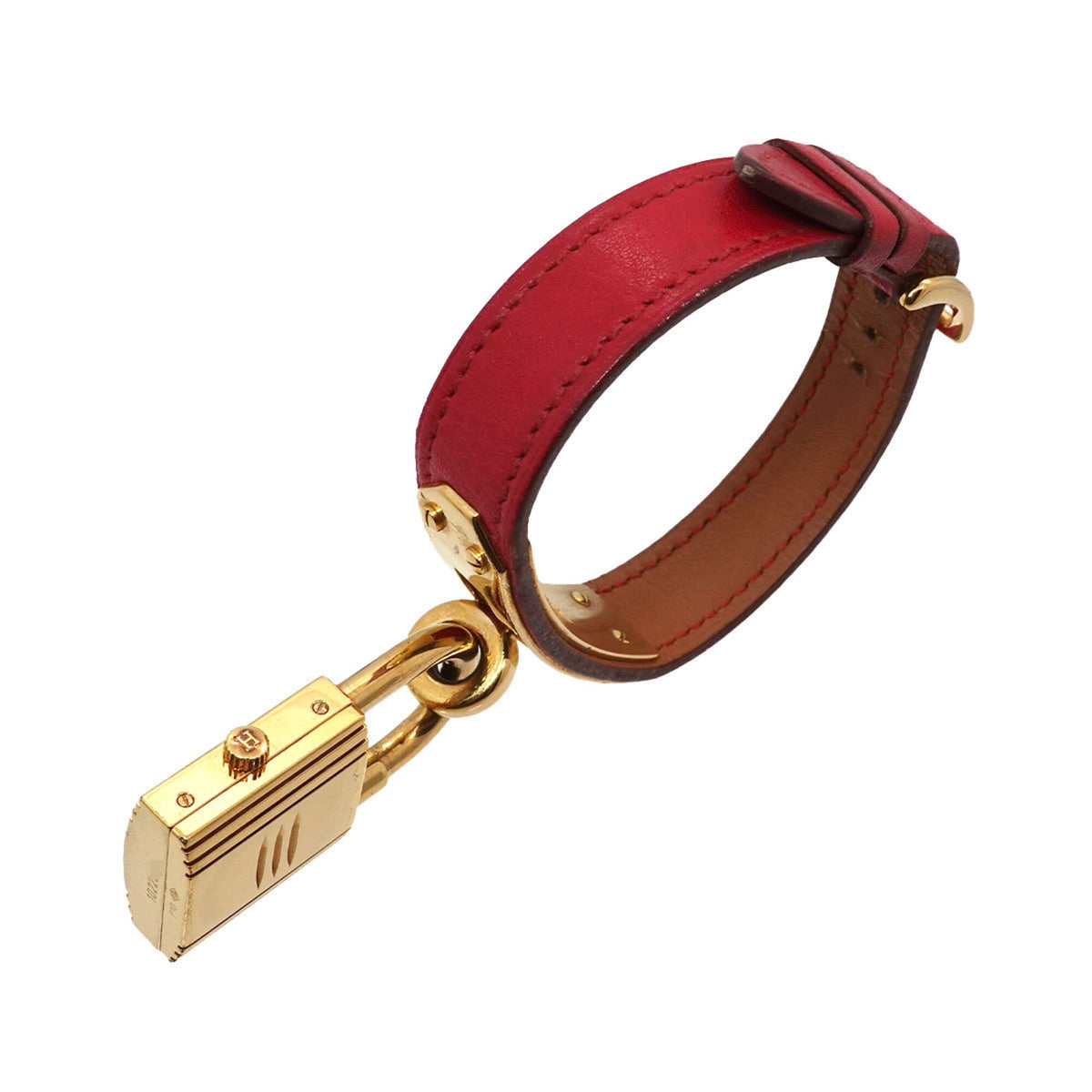 Hermes Kelly-horloge met gouden wijzerplaat, 20 mm