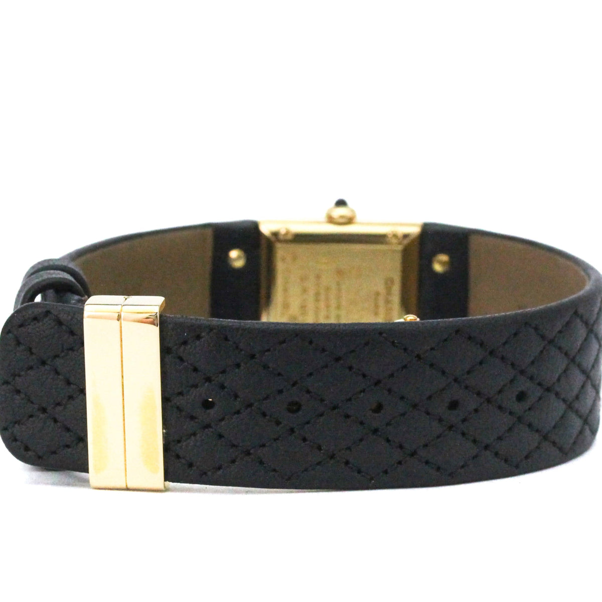 Chanel Matelasse H0109 Black Dial 19mm Watch