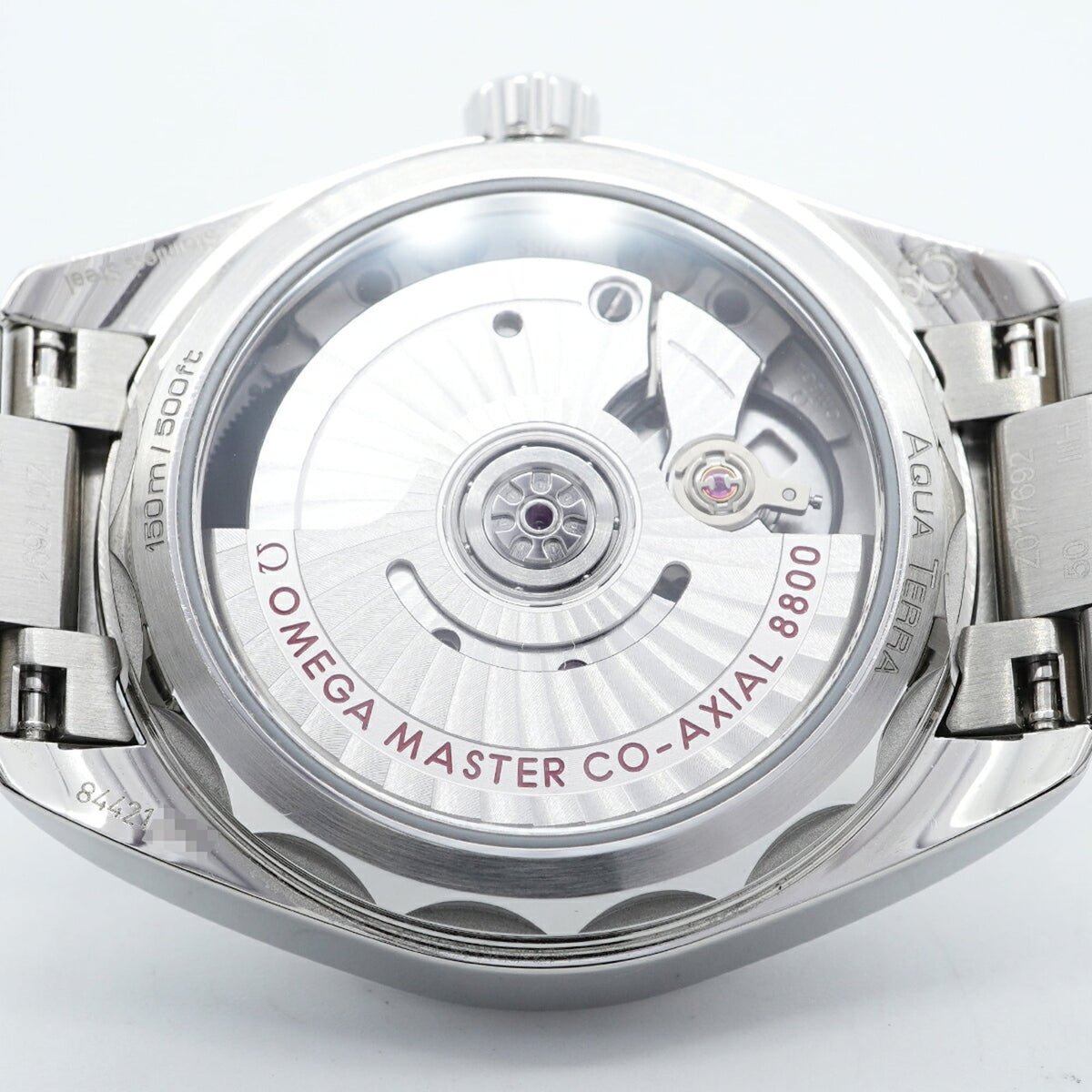 Omega Seamaster Aqua Terra 220.10.34.20.10.003 Horloge met roze wijzerplaat, 34 mm