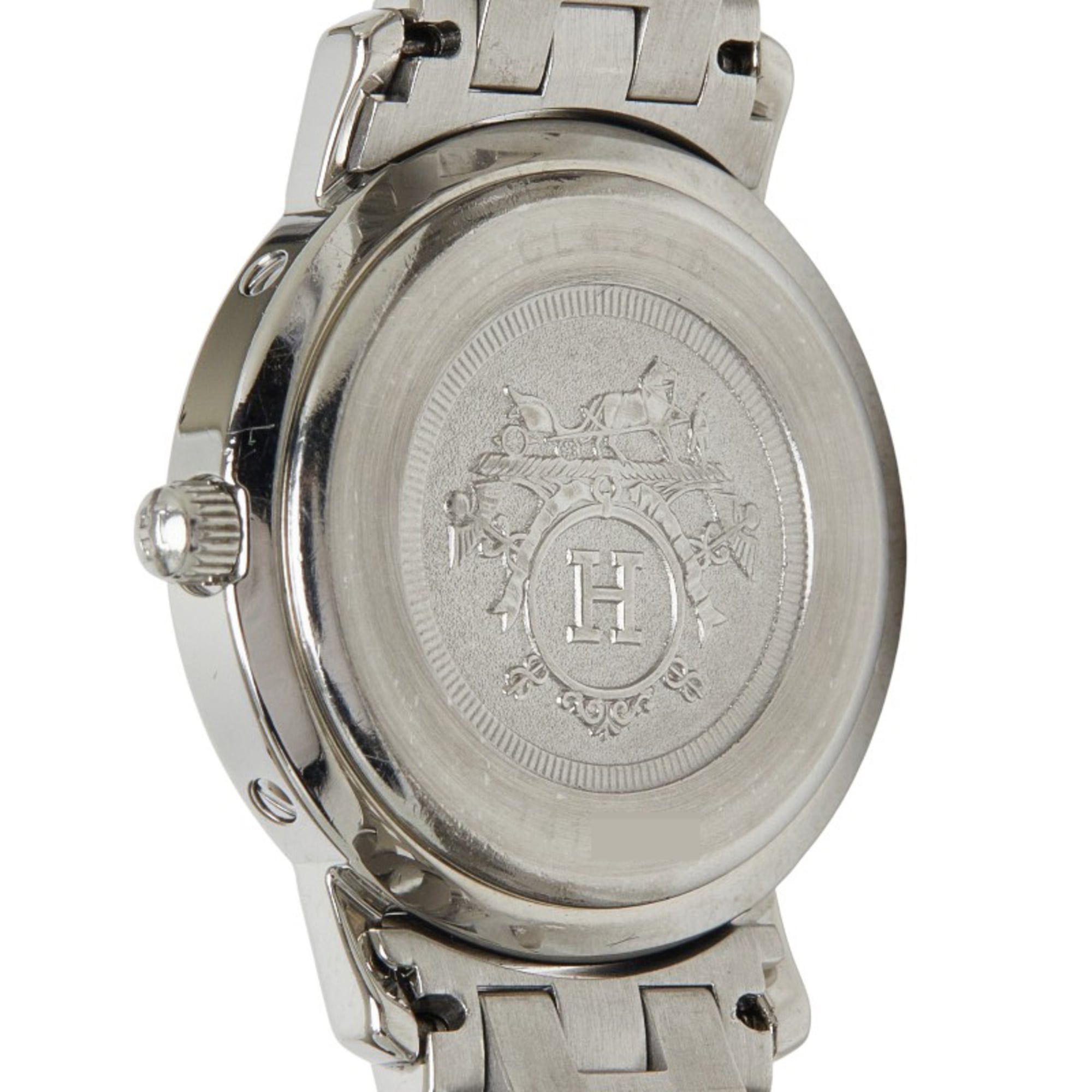 Hermes Clipper CL4.210 Pink Dial 24mm Watch