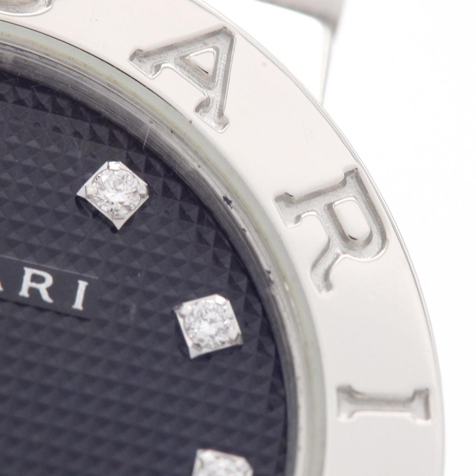 Bulgari 12P BBL26S/BB26BSS/12 Black Dial 26mm Watch