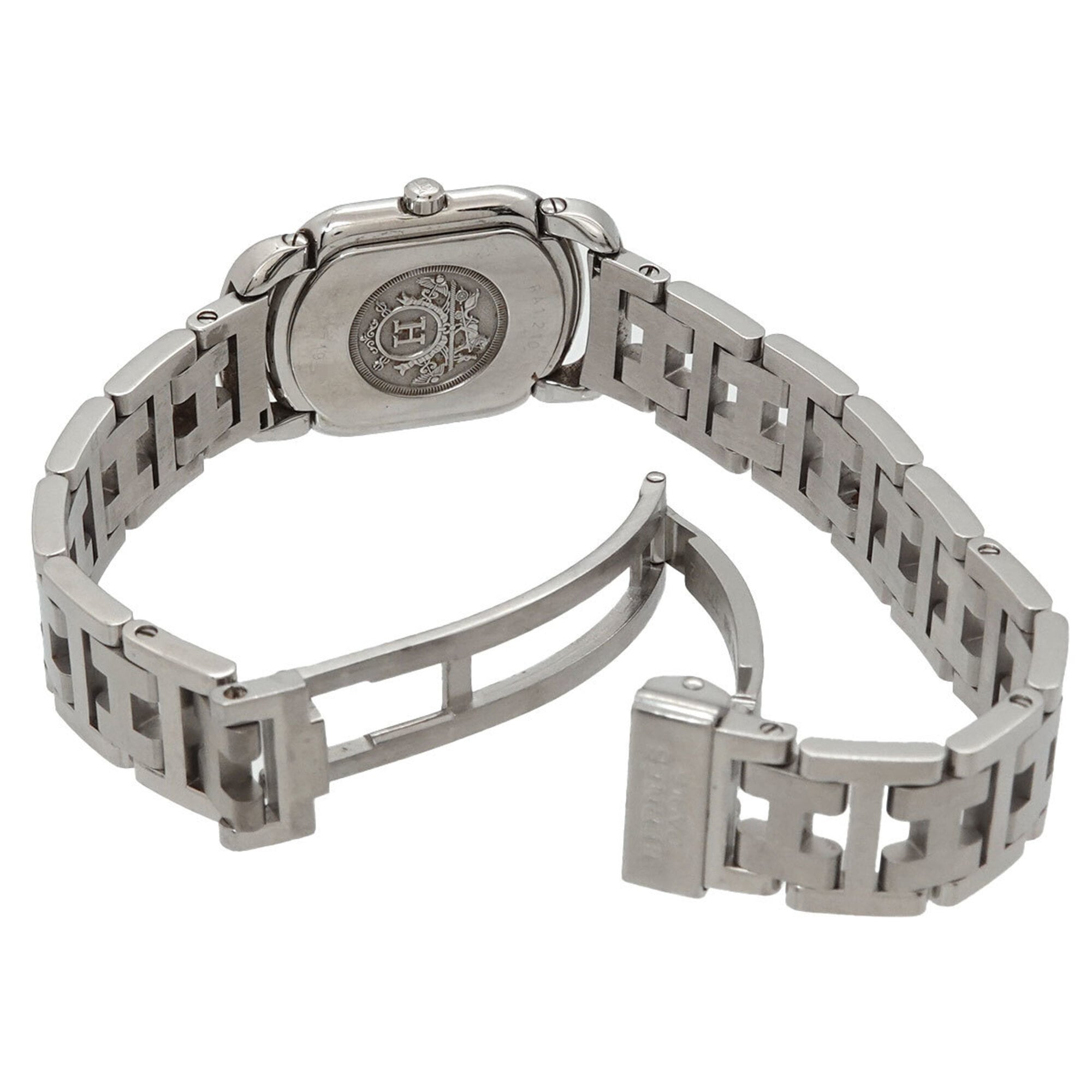 Hermes Larry RA1 210 Gray Dial 20mm Watch