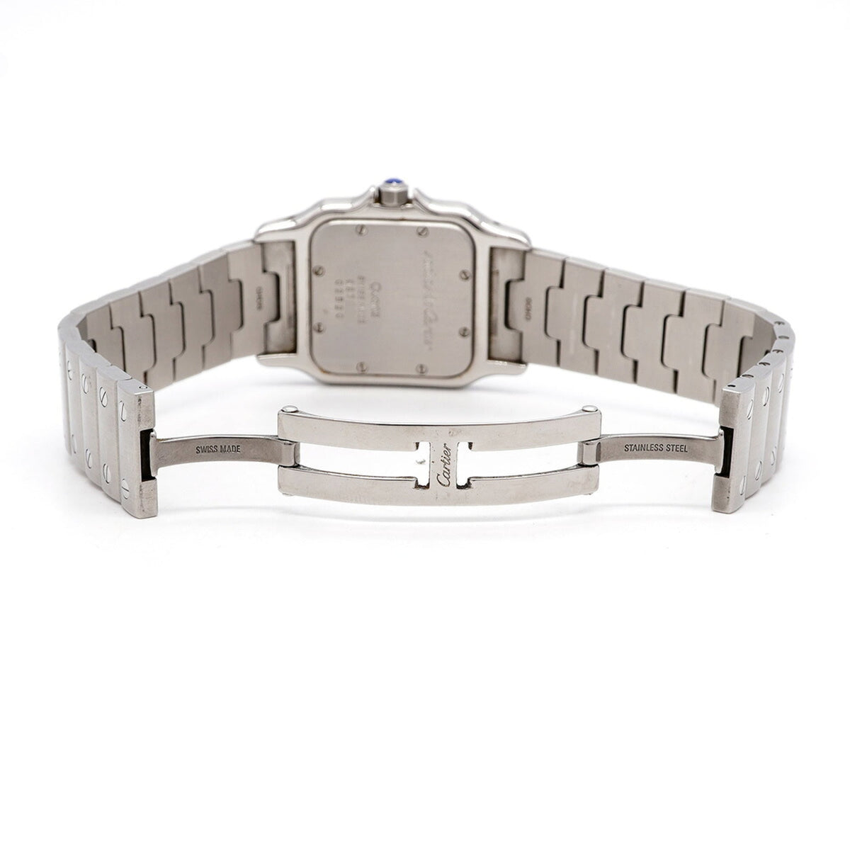 Cartier Santos Galbee LM W20018D6 Elfenbein Zifferblatt 29 mm Uhr