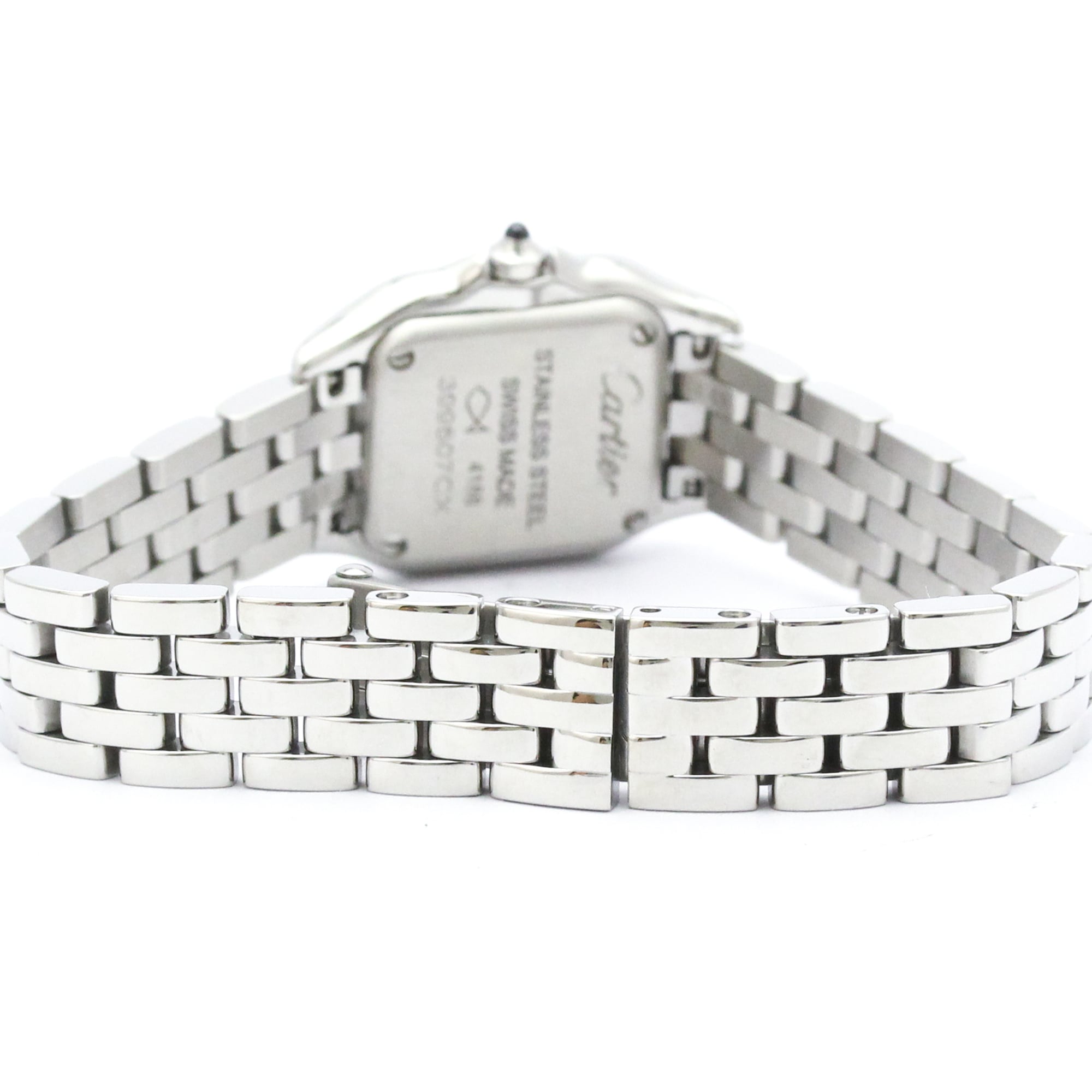 CARTIER Panthere SM Damenuhr aus Edelstahl Quarz WSPN0019