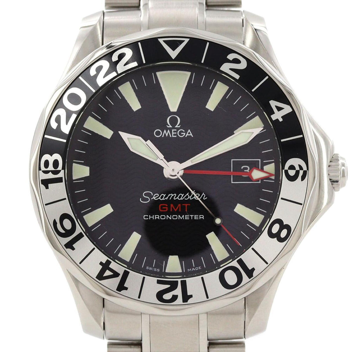 Omega Seamaster GMT 50 Years 2534.5 Black Dial 41mm Watch