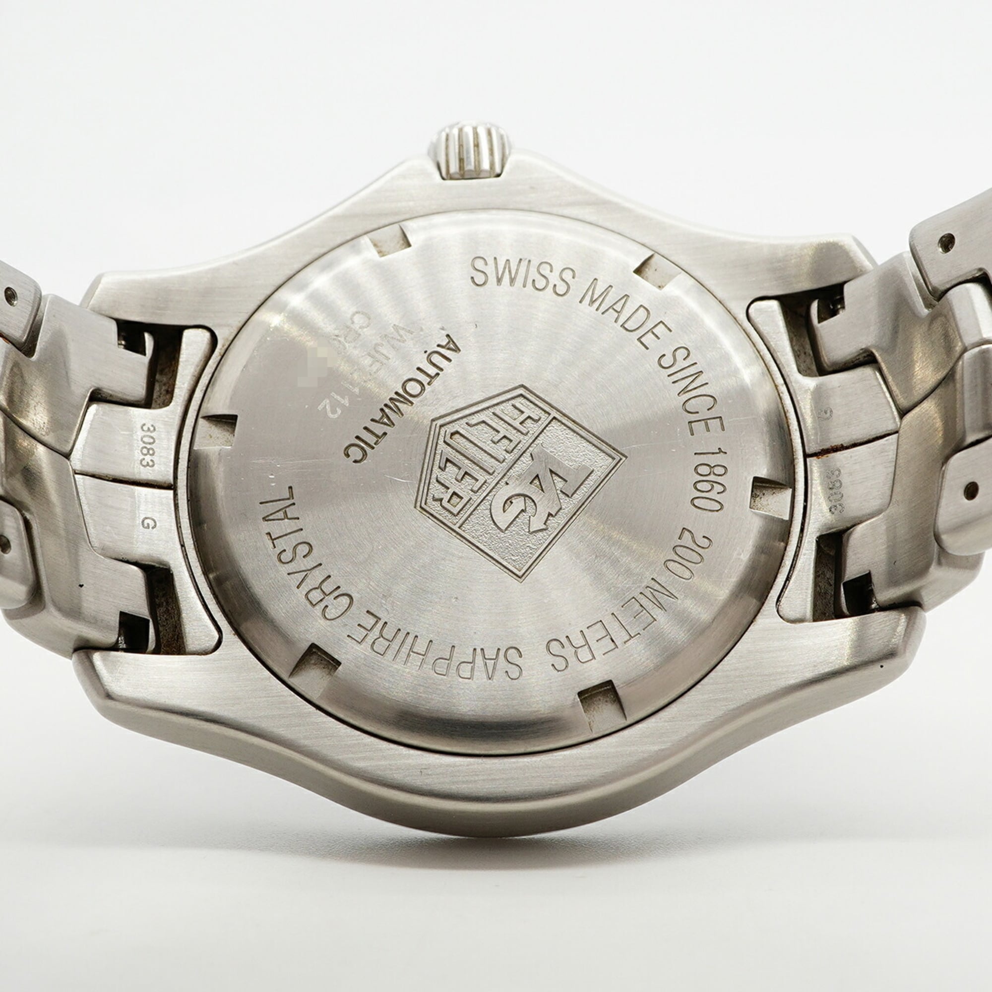 TAG Heuer Link WJF2112 herenhorloge met marineblauwe wijzerplaat