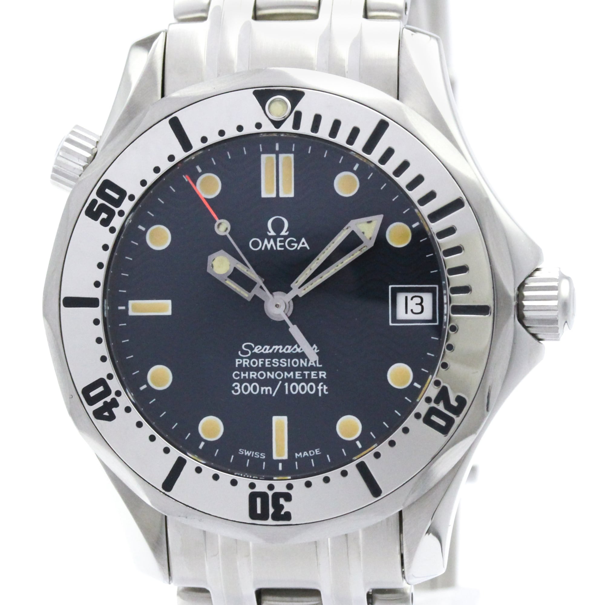Omega Seamaster 2552.8 Blue Dial 36mm Watch