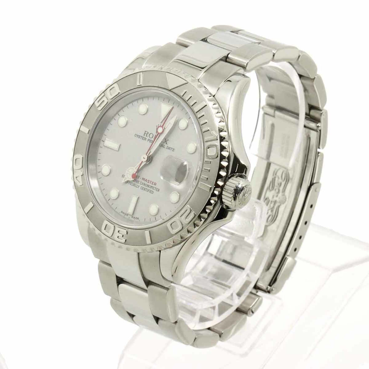 Rolex Yachtmaster Rolesium 16622 Silber Zifferblatt 41 mm Uhr