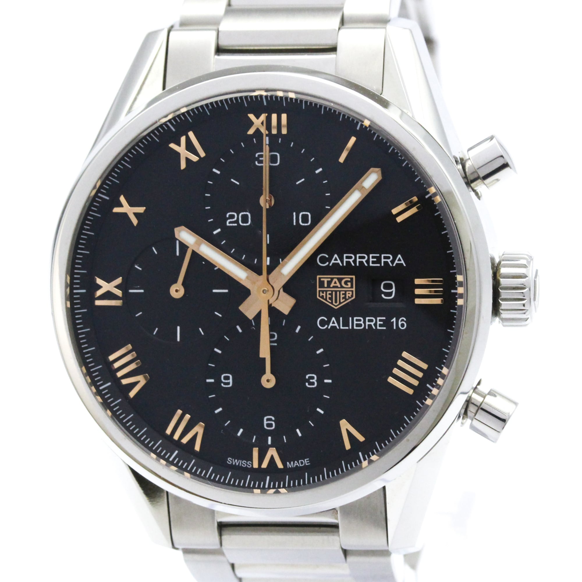 TAG Heuer Carrera CBK2113 Black Dial 41mm Watch
