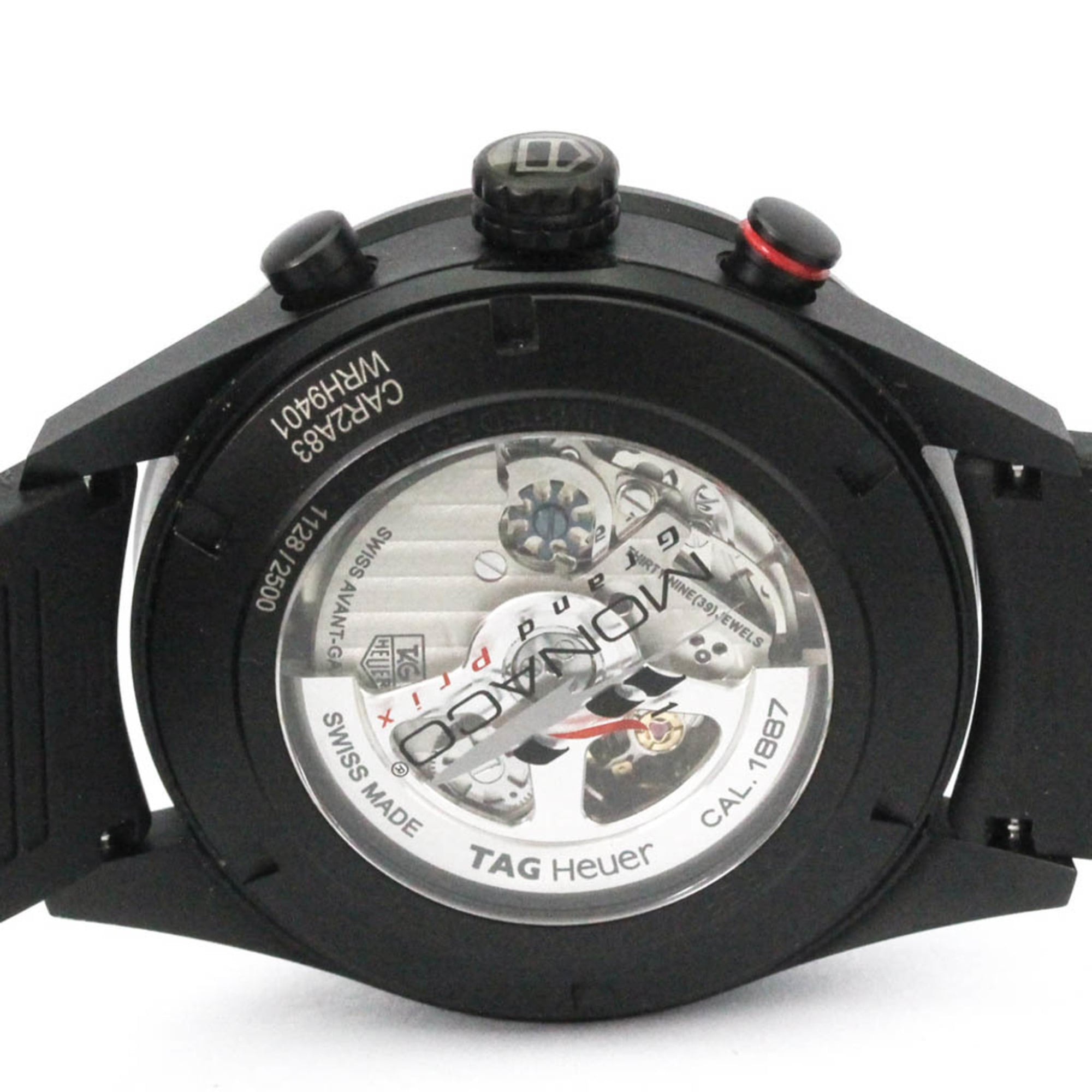 TAG HEUER Carrera Chronograaf Monaco Grand Prix Titanium Horloge CAR2A83