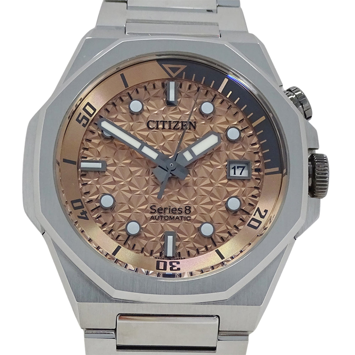 Citizen Series NB6066-51W Pink Dial 42mm Watch