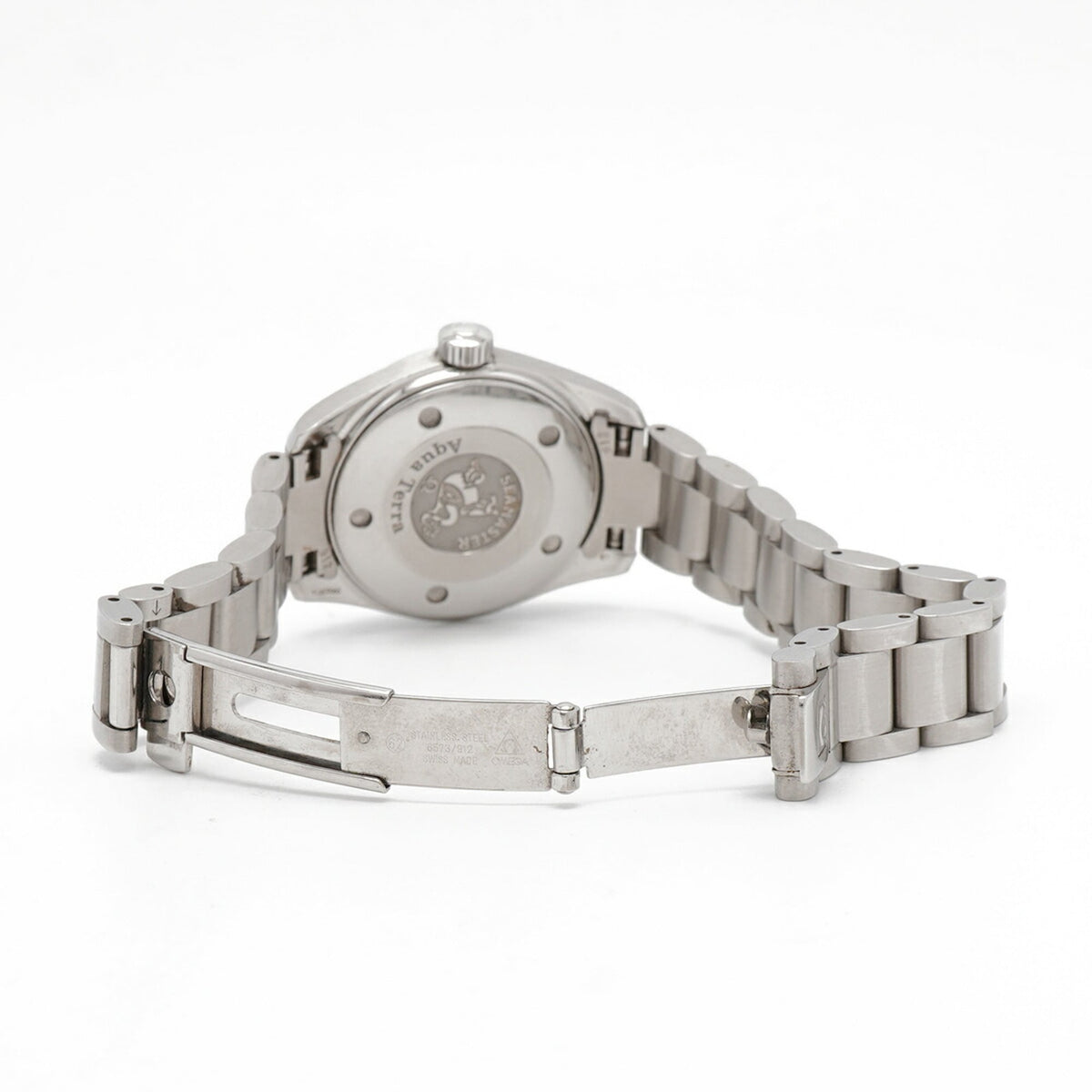 Omega Seamaster Aqua Terra 2577.5 horloge met zwarte wijzerplaat, 29 mm