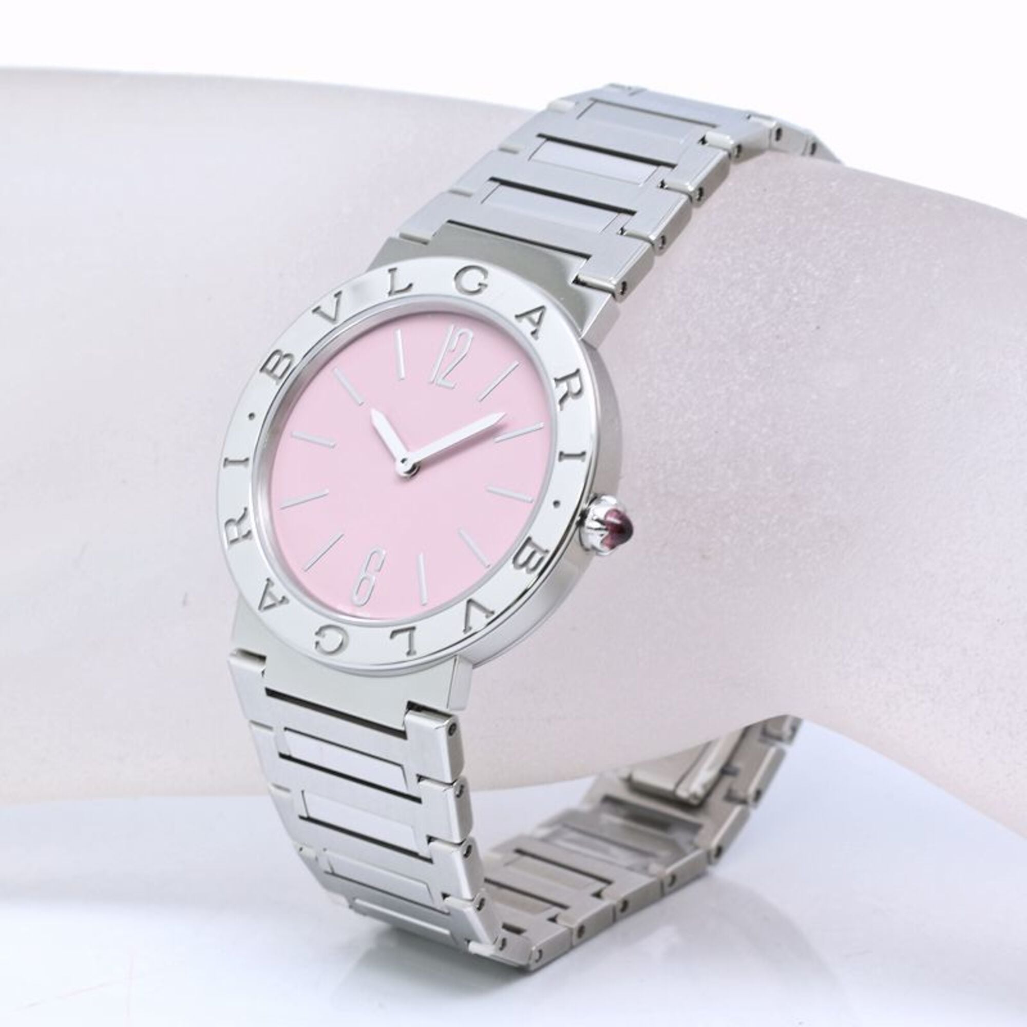 Bulgari Bulgari BBL33C2S/12/SE520 BB33S 103711 Pink Dial 33mm Watch