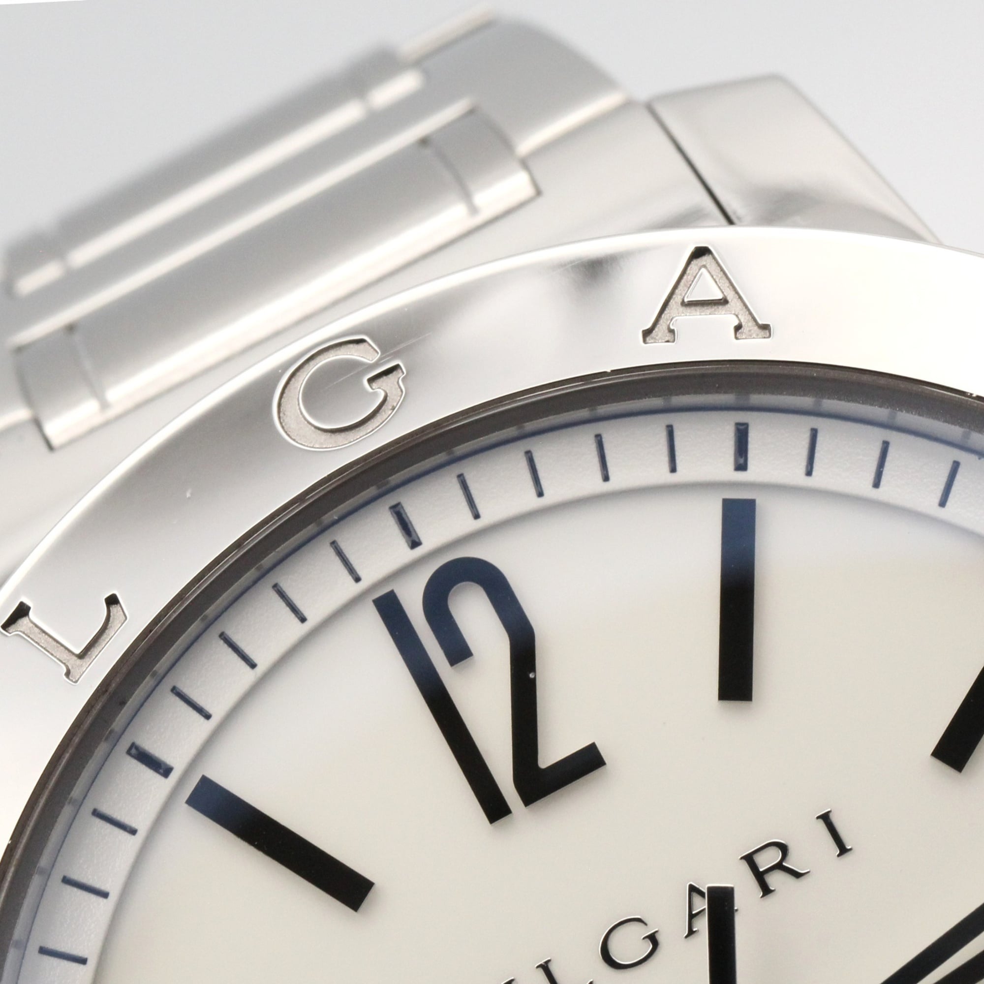 Bulgari BVLGARI Stainless Steel White BB41S