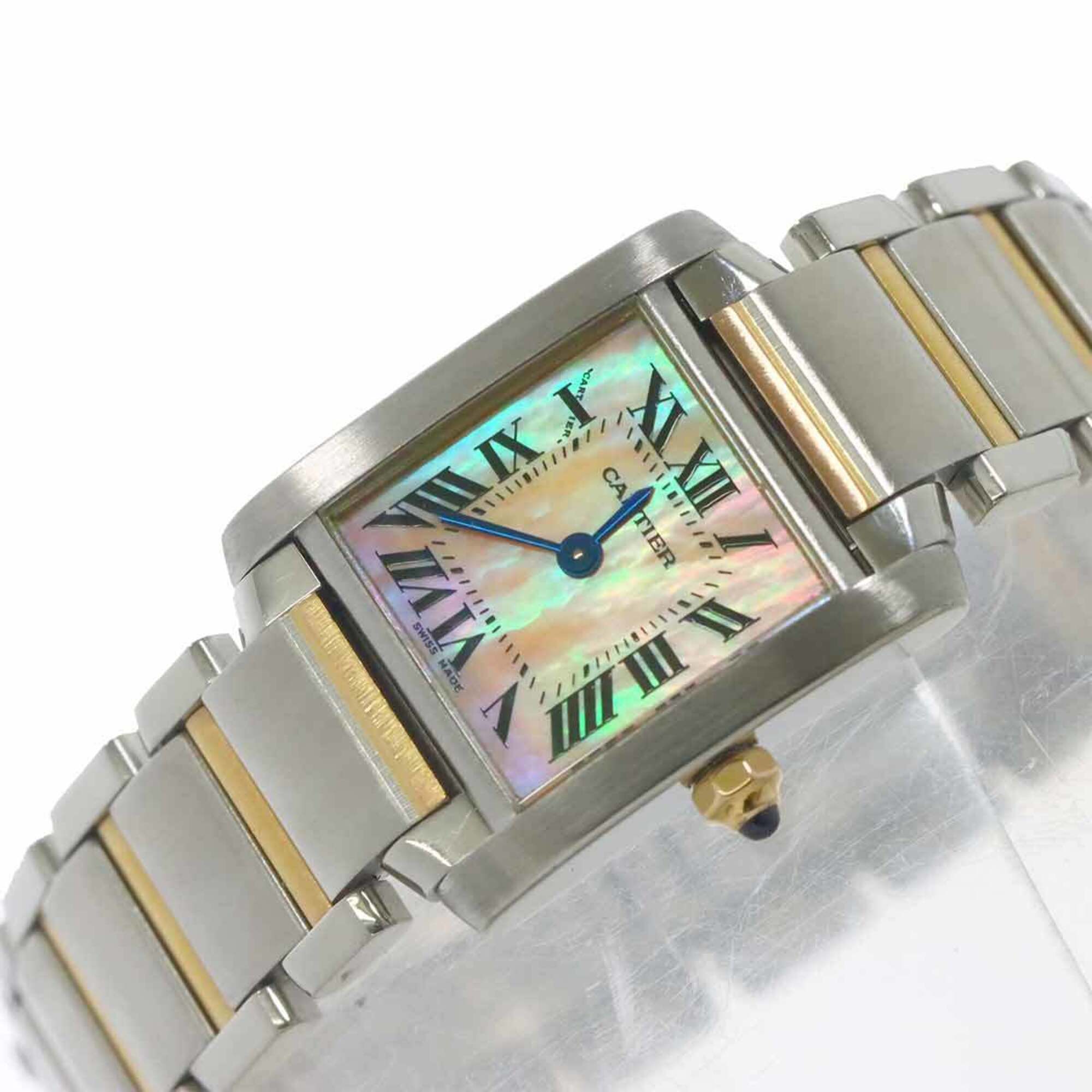 Cartier Tank Francaise W51027Q4 Pini Dial 20mm Watch