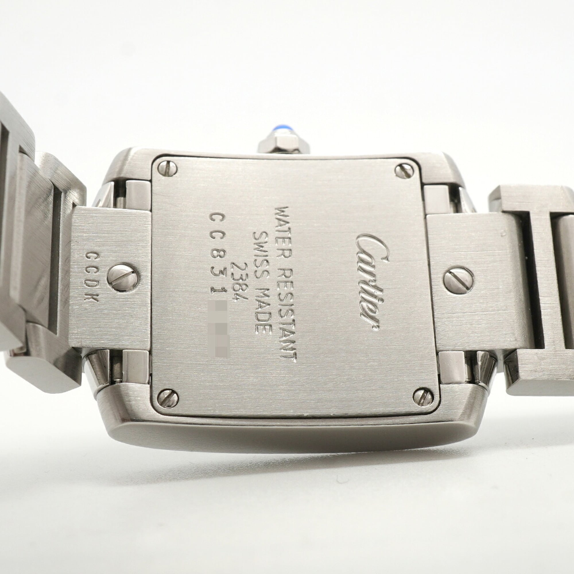Cartier Tank Française SM W51008Q3 Ivory Dial 20mm Watch