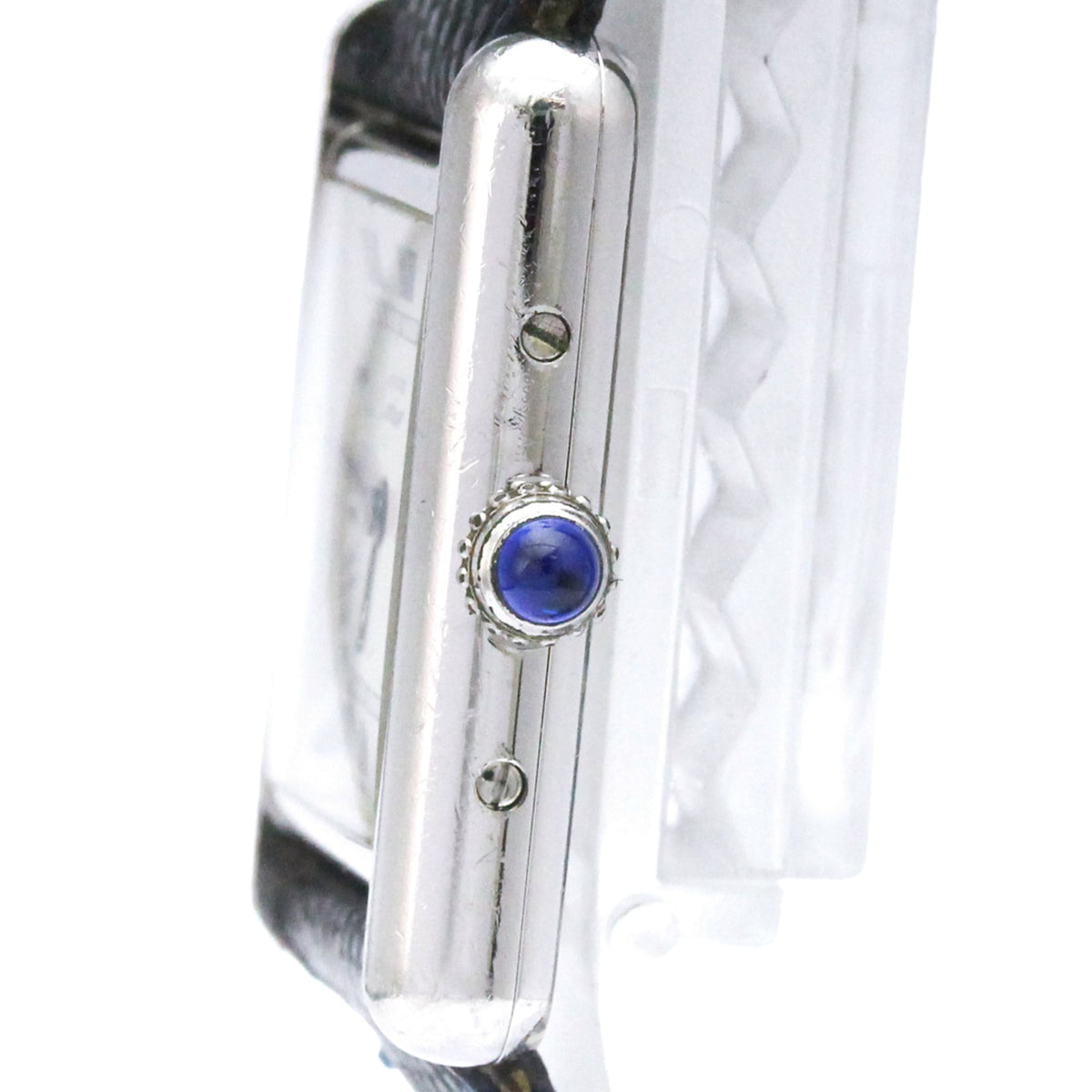 Cartier Must Tank W1001565 Weiß Zifferblatt 20 mm Uhr