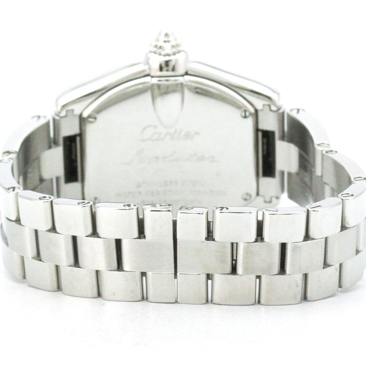 Cartier Roadster W62017V3 Pink Dial 31mm Watch