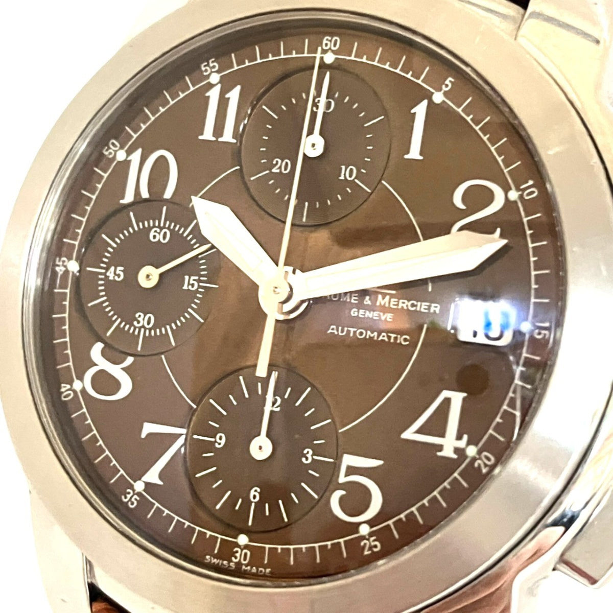 Baume & Mercier Capeland MV045216 Noir Cadran 40mm Montre
