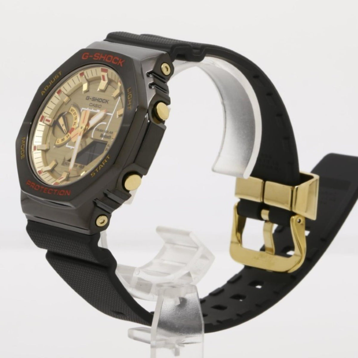 Montre Casio G-SHOCK GBM-2100RH-1AJR, modèle signature de Rui Hachimura, cadran doré, 44 mm