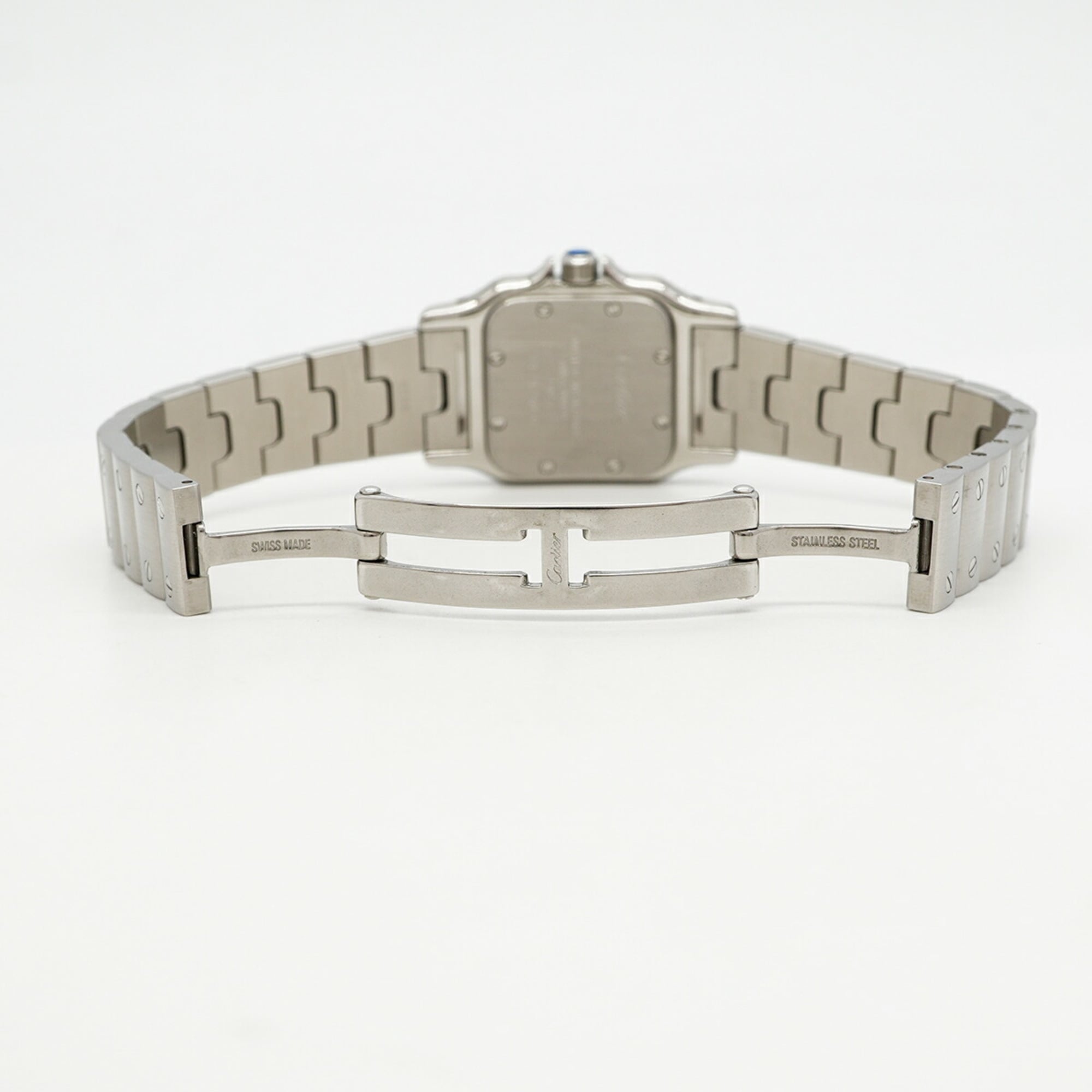 Montre femme Cartier Santos Galbee SM W20056D6 à cadran Blanc