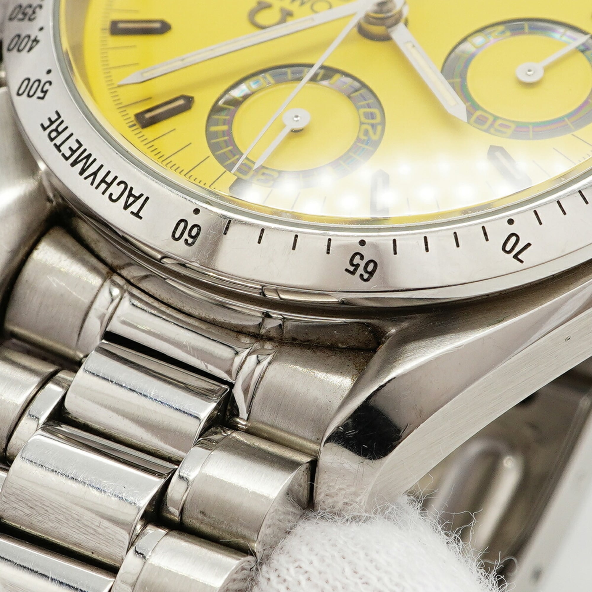 Omega Speedmaster 3511.12 Yellow Dial Stainless steel 39mm Watch