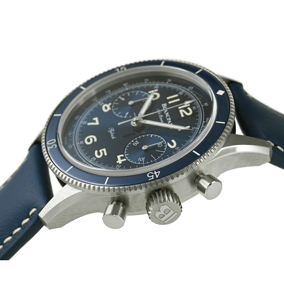 Blancpain Air Commando AC02-12B40-63B, blaues Zifferblatt, 42 mm Uhr