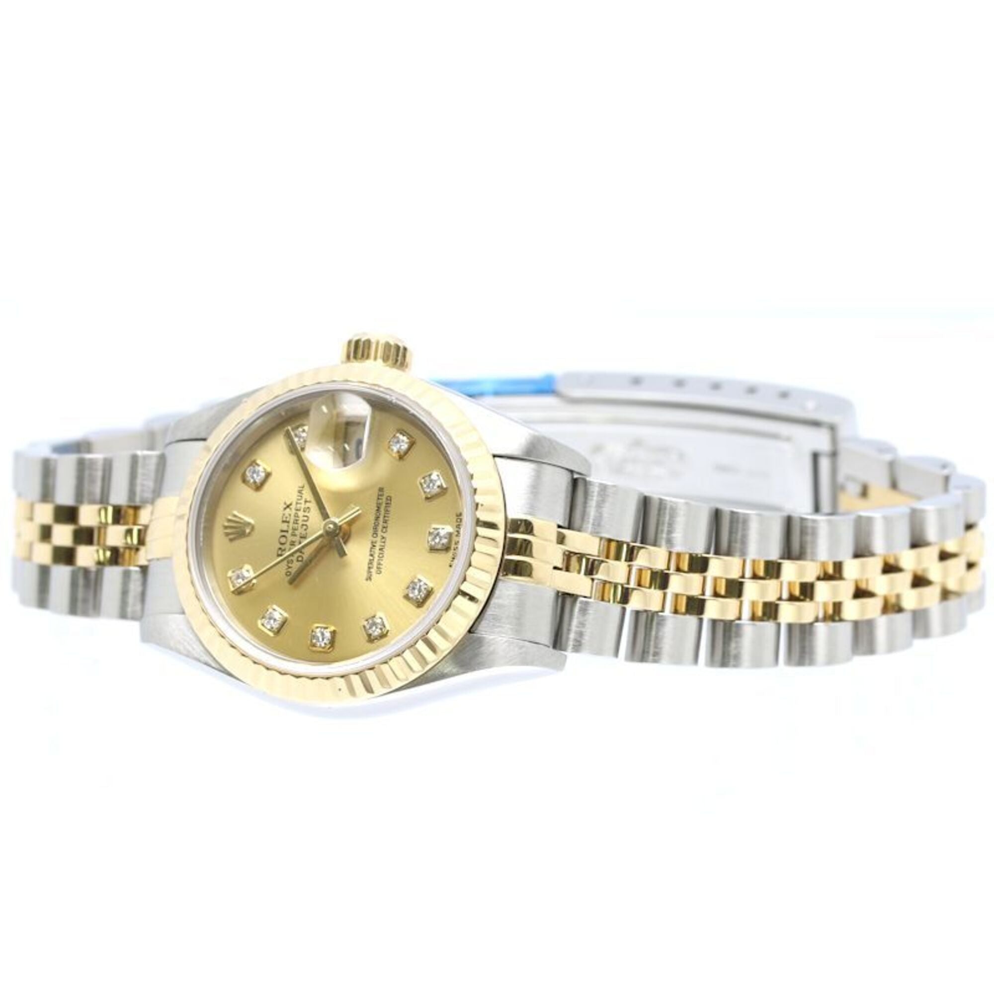 ROLEX Datejust 10P Diamond 79173G Wo 40547