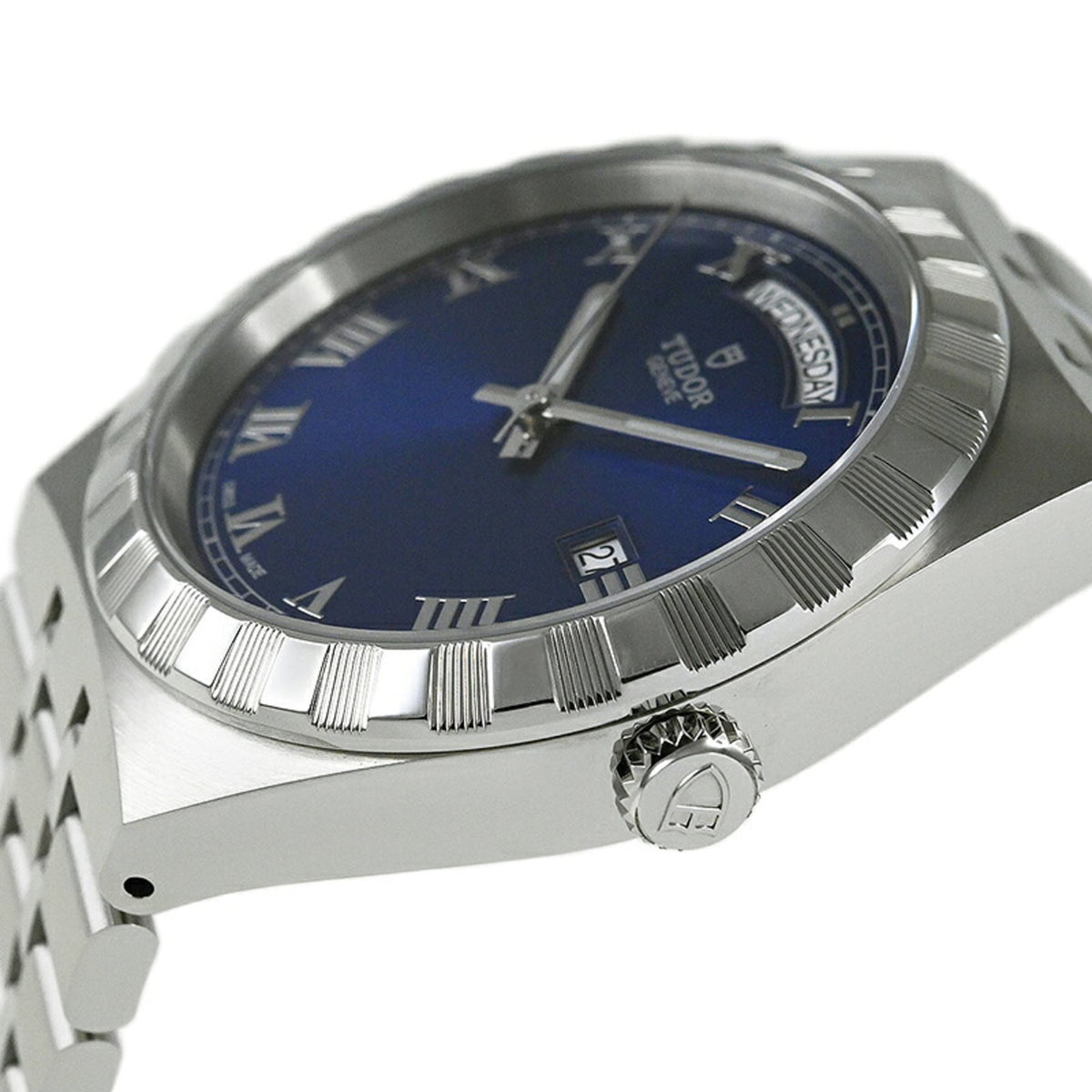 Montre Tudor Royal 28600, cadran bleu, 41 mm