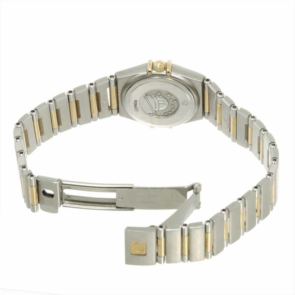 Omega Constellation 1360.75 Weiß Gehäuse Zifferblatt 22 mm Uhr