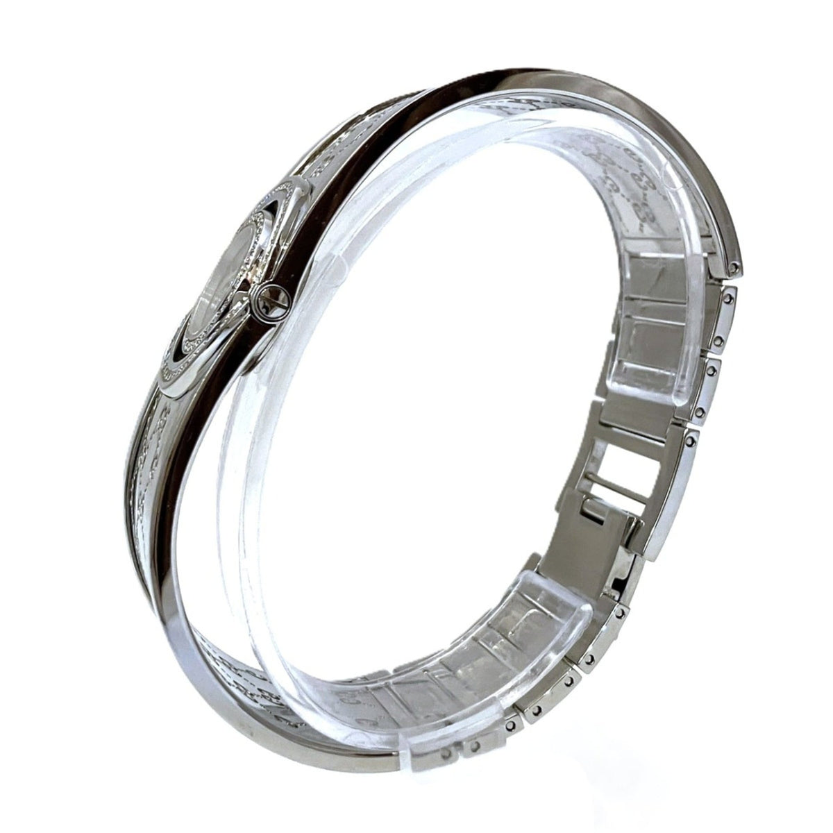 Gucci GUCCI Toile GG Diamond Bezel 112 (YA112504) Braun Zifferblatt 16 mm Uhr