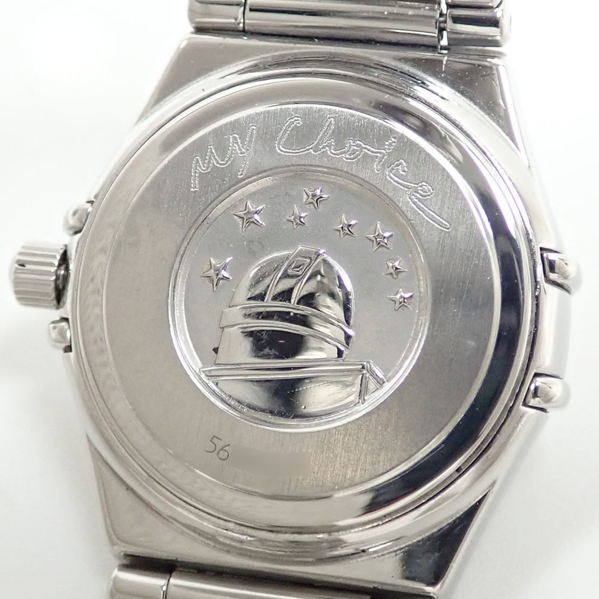 Omega Constellation Mini My Choice Ladies Quartz Stainless Steel 1465.71 Battery-Powered
