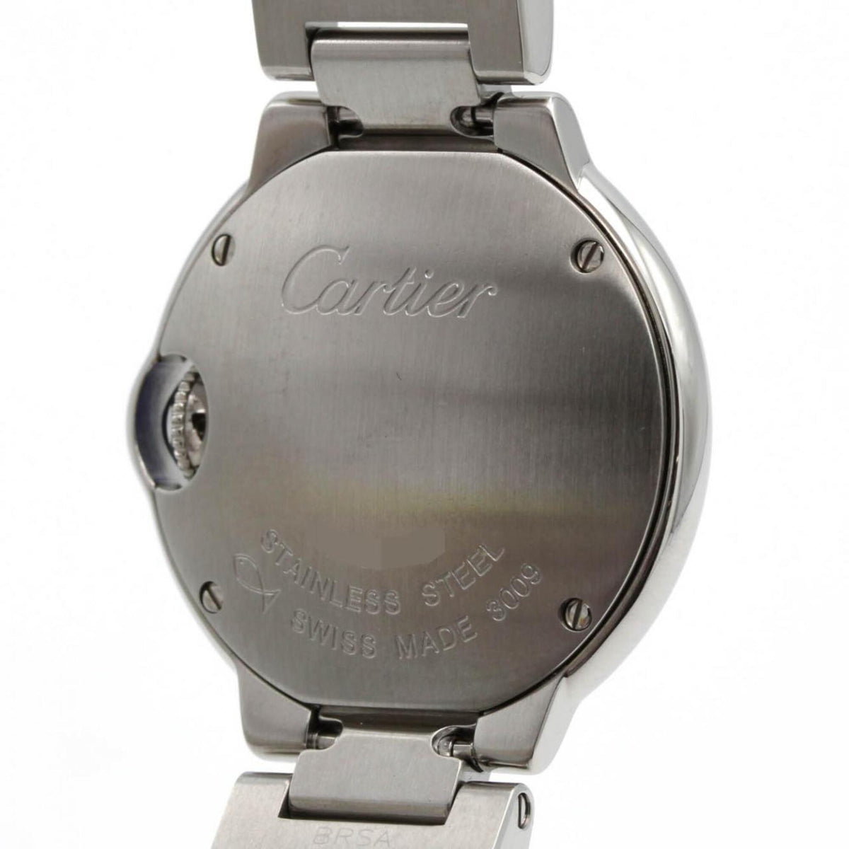 Cartier Ballon Bleu SM W69010Z4 Silver Dial 28mm Watch