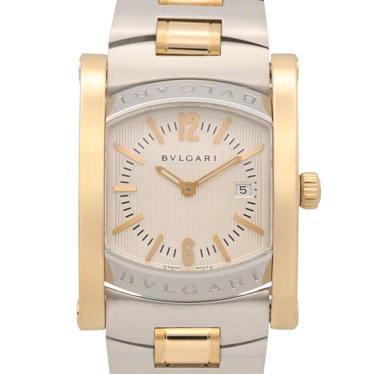 Bvlgari Bulgari BVLGARI Assioma 18K ( AA39SG Silver Dial 30mm Watch