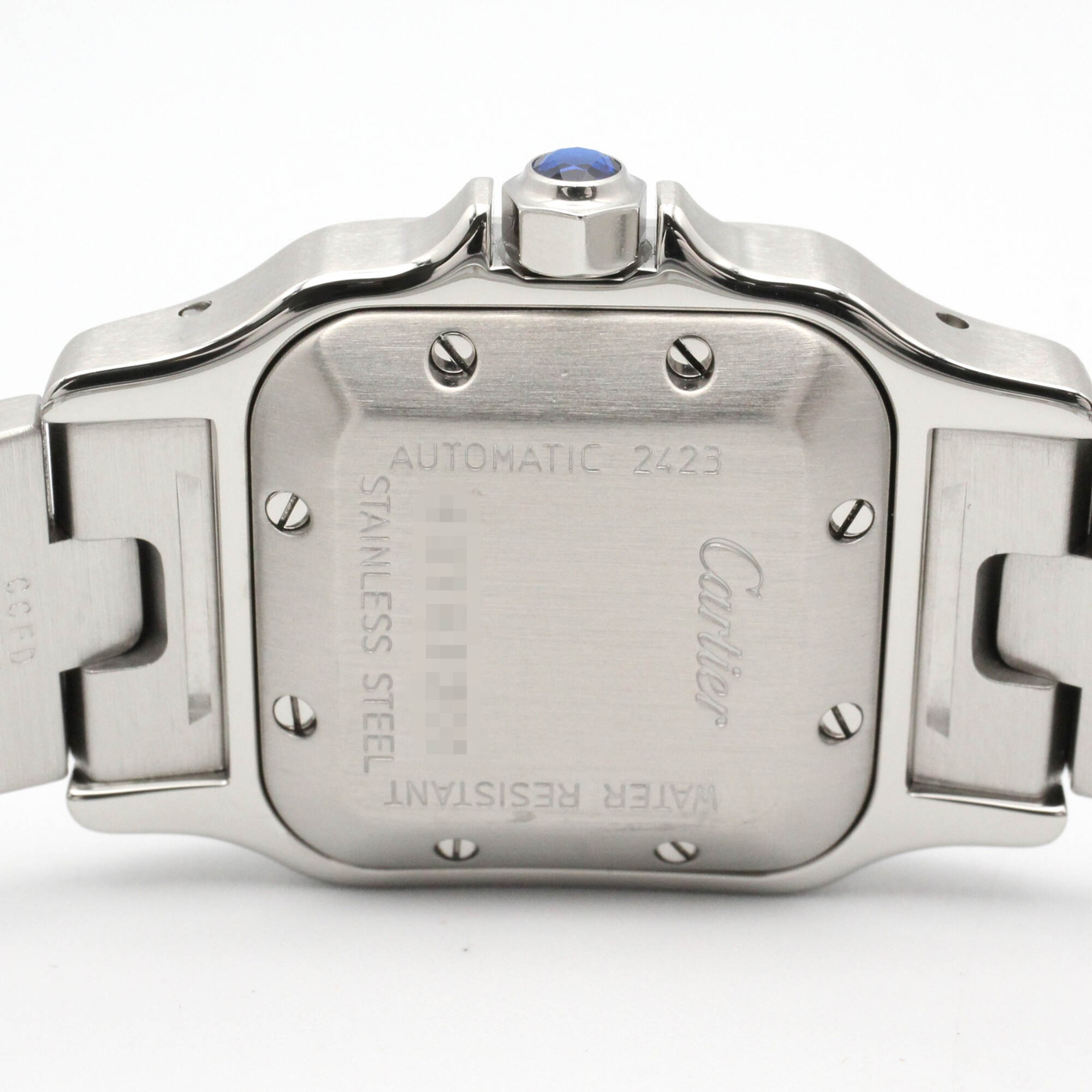 Cartier Santos W20044D6 Silver Dial Stainless steel 24mm Watch