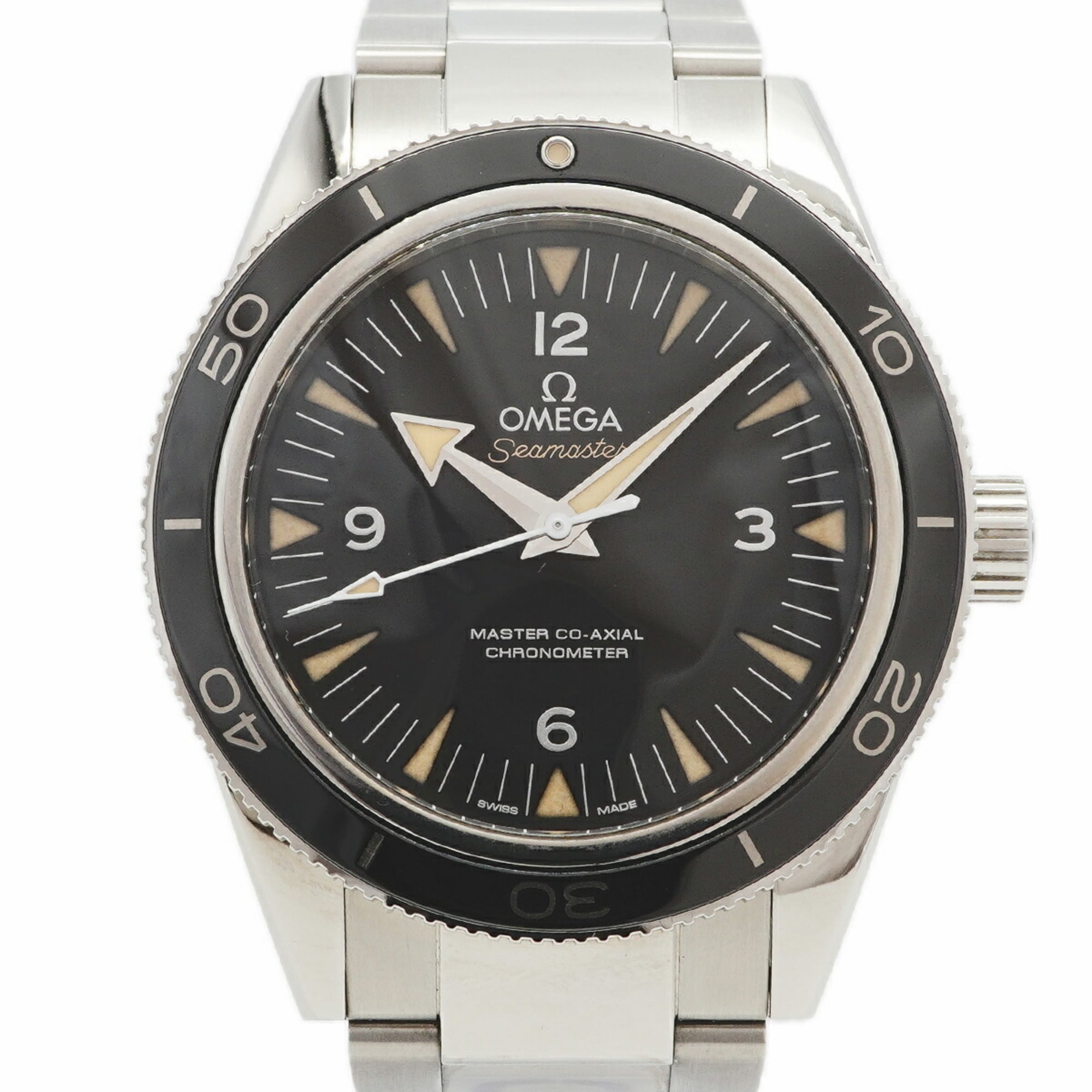Omega Seamaster 233.30.41.21.01.001 Black Dial Stainless steel 41mm Watch