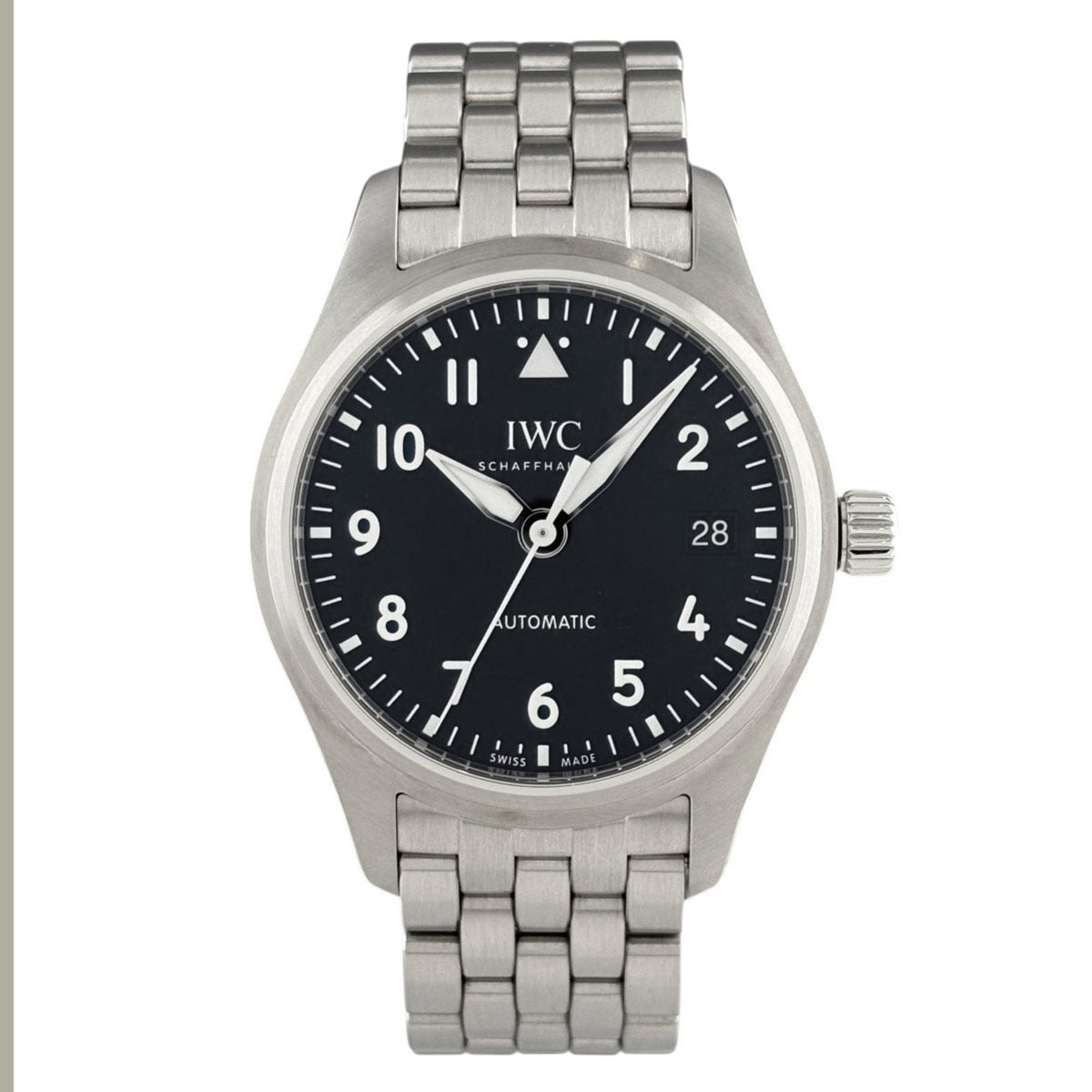 IWC Pilot's IW324010 Black Dial 36mm Watch