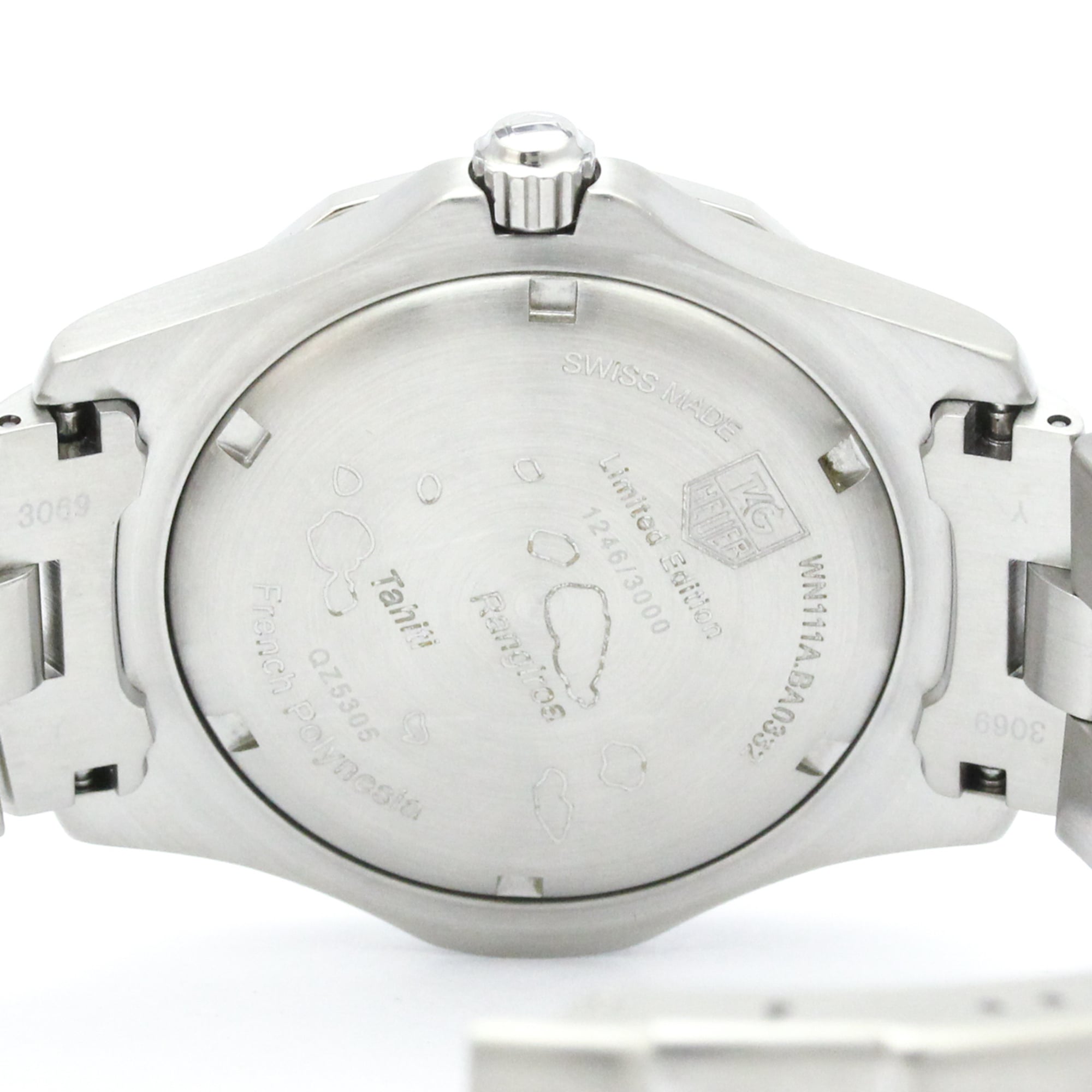 TAG Heuer 2000 Series WN111A Green Dial 38mm Watch