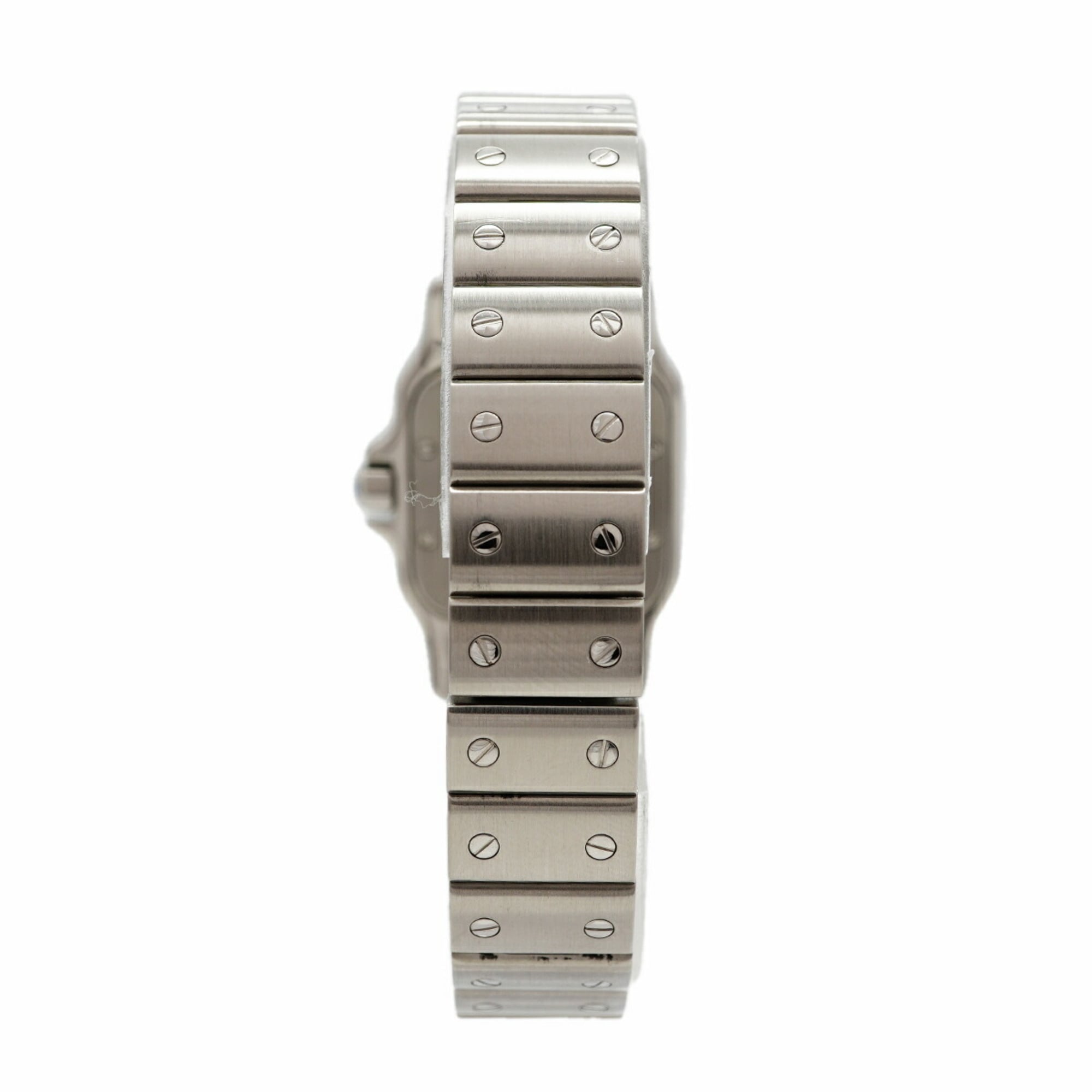 Montre femme Cartier Santos Galbee SM W20056D6 à cadran Blanc