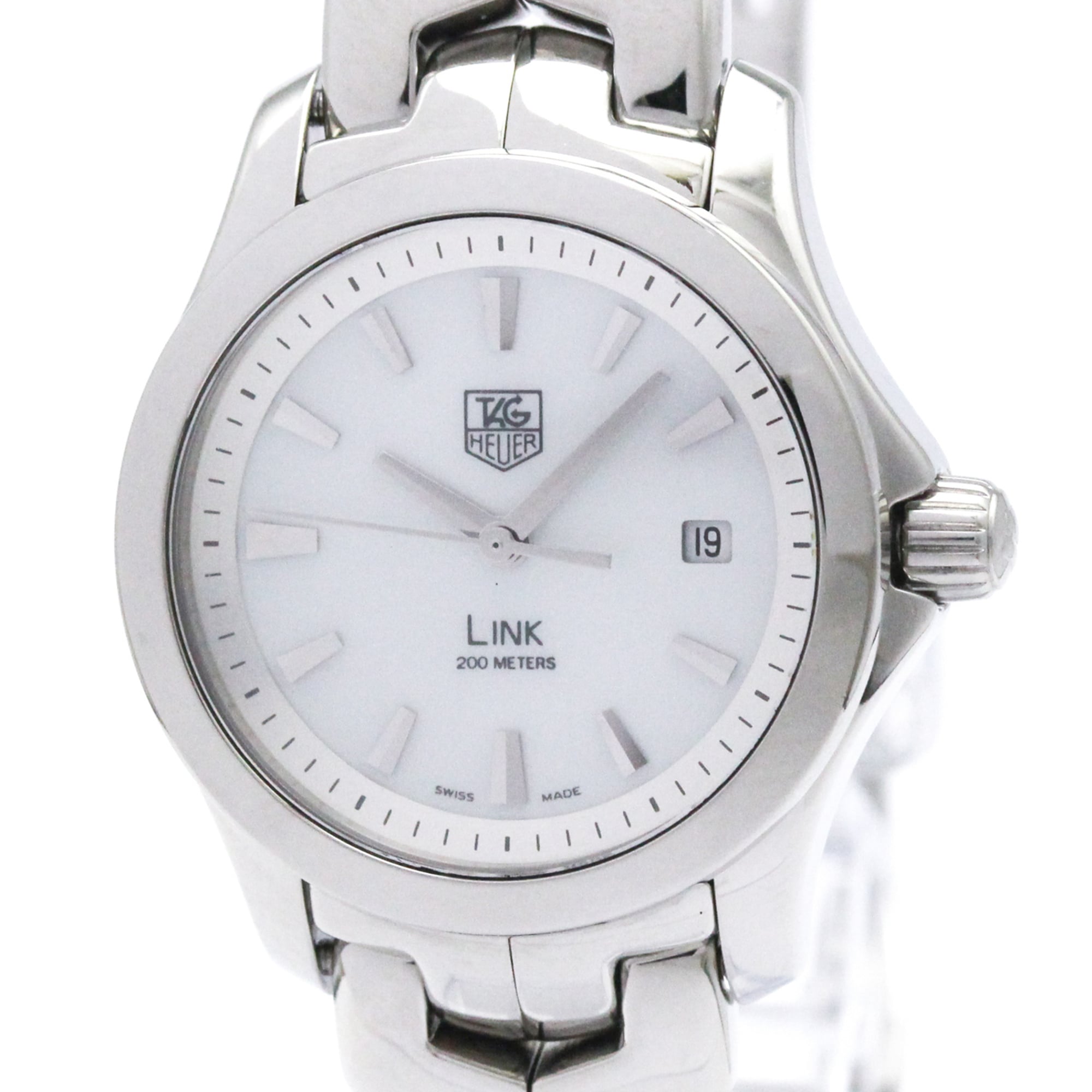 TAG Heuer Link WJF1310 White Dial 27mm Watch
