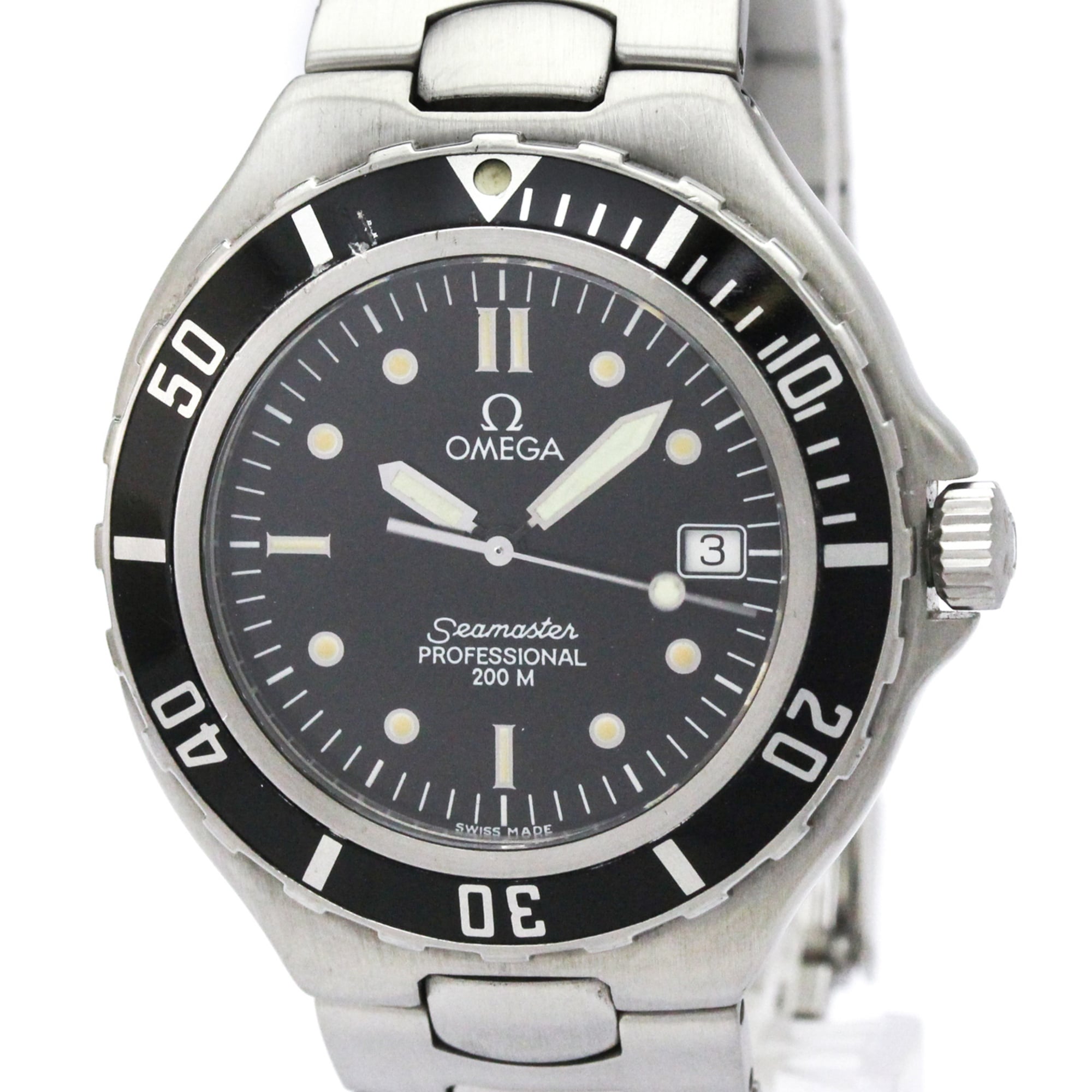 Omega Seamaster 2850.5 Black Dial 38mm Watch