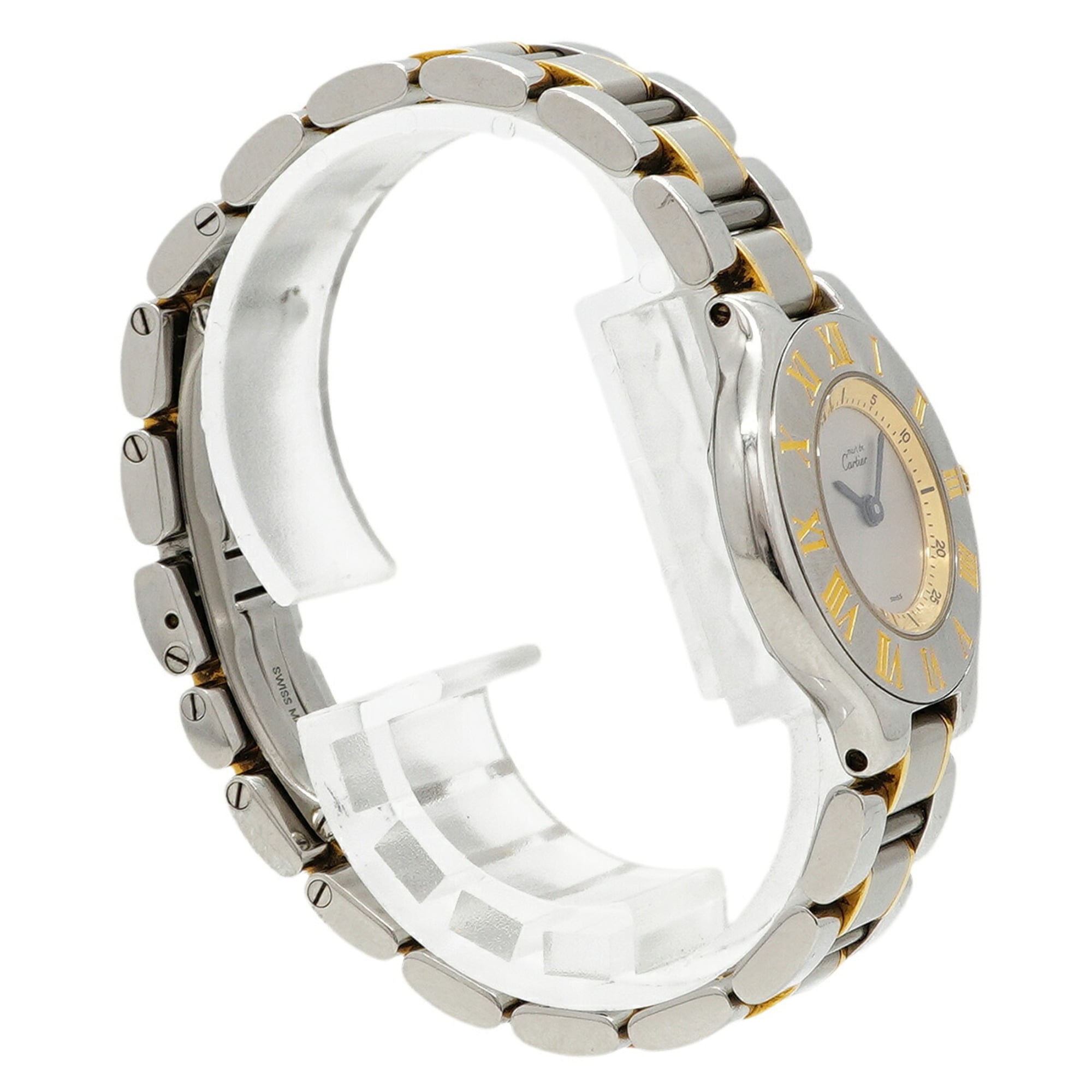 Cartier Must 21 SM W10073R6 Silver Dial Wo