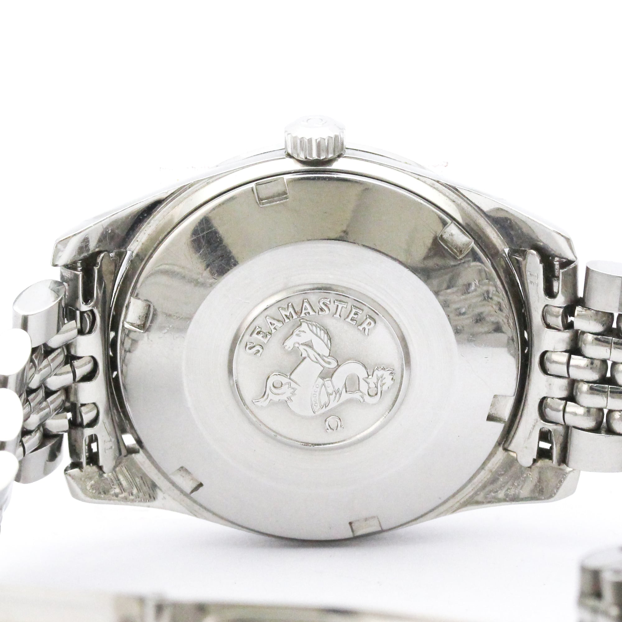 OMEGA Seamaster Cal 562 Rice bracelet Steel Mens Watch 166.010 Vintage