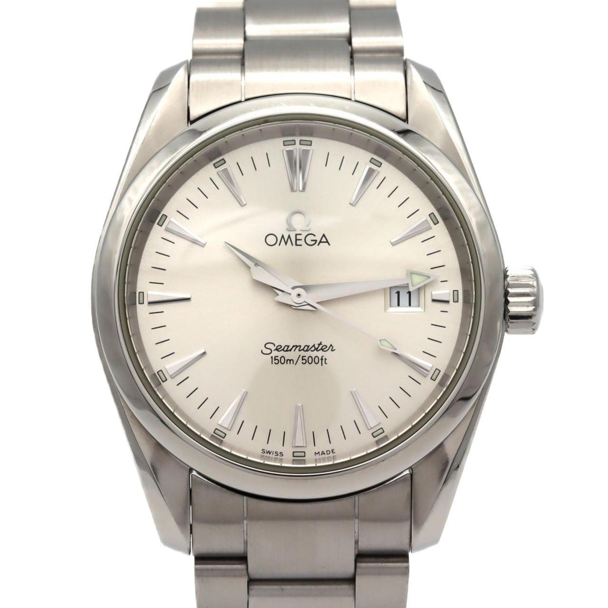 Omega Seamaster Aqua Terra 2518.3 Silver Dial 36mm Watch