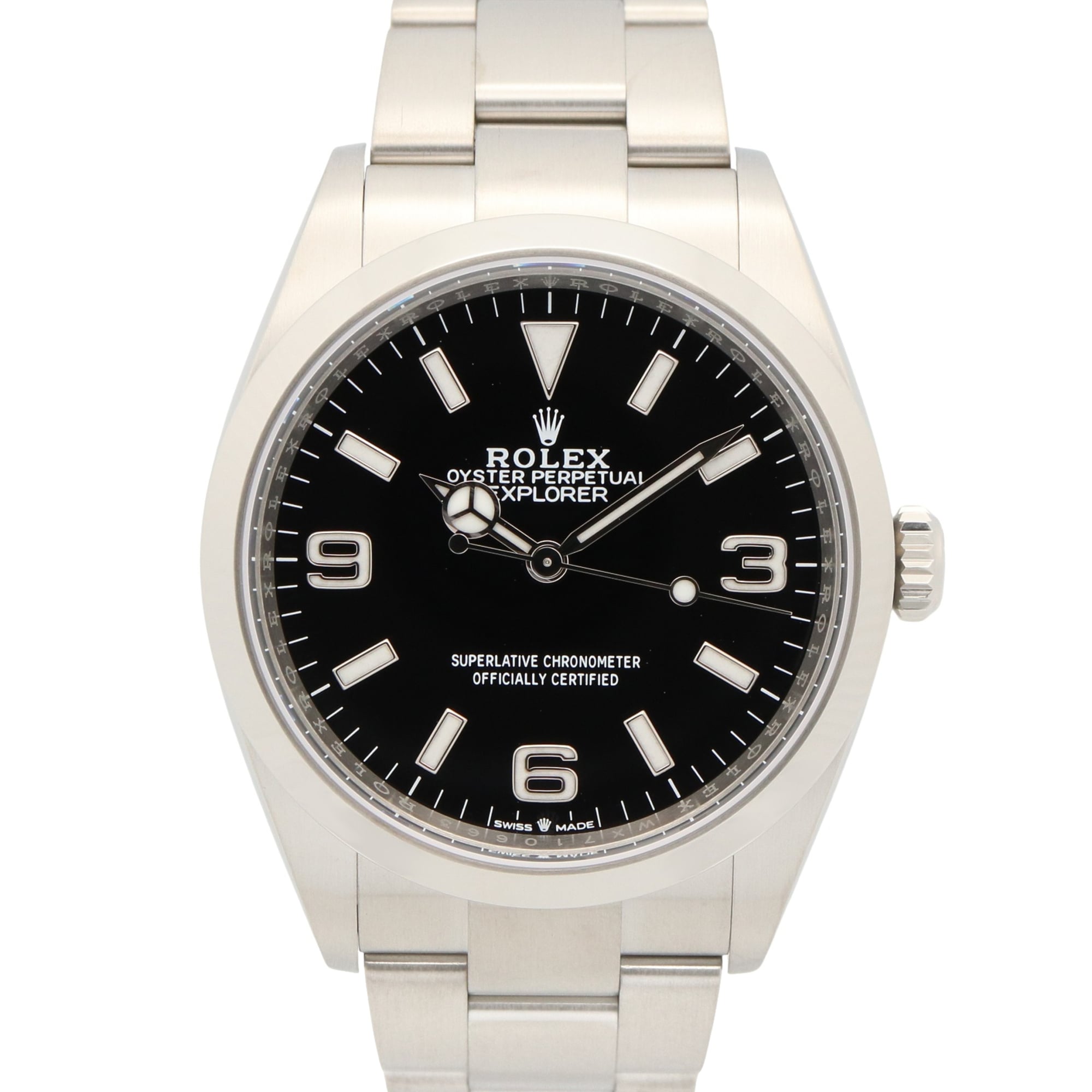Rolex Explorer 124270 Black Dial 36mm Watch