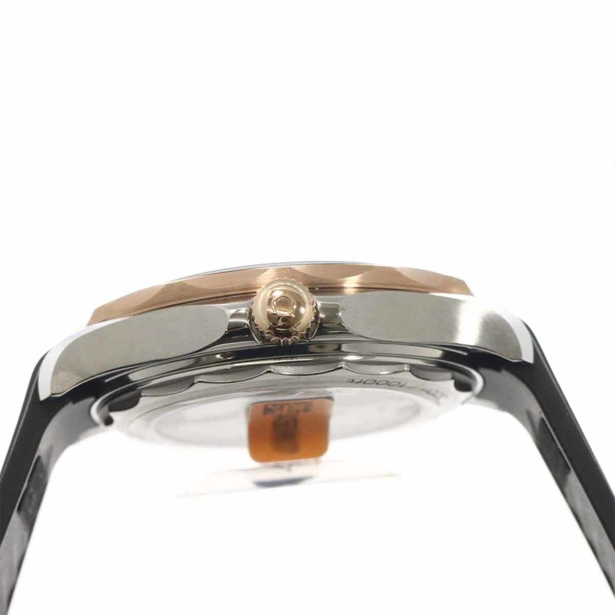 Omega Seamaster Diver 300 Co-Axial Master Chronometer Two-Tone 210 22 42 20 01 002 Date 18K Pink Gold Automatic