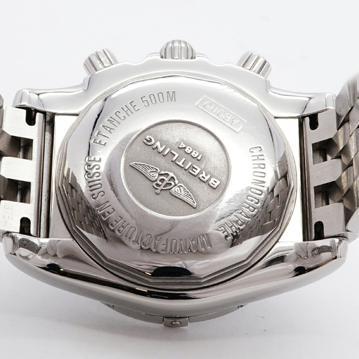 Breitling Chronomat AB0110 mit blauem Zifferblatt, 43 mm Uhr
