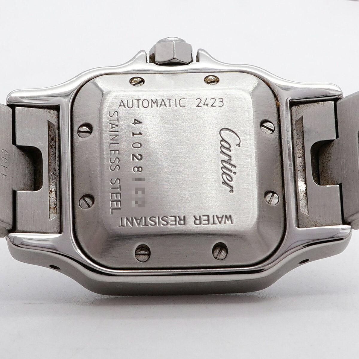 Cartier Santos Galbee SM W20040D6 Silver Dial 24mm Watch