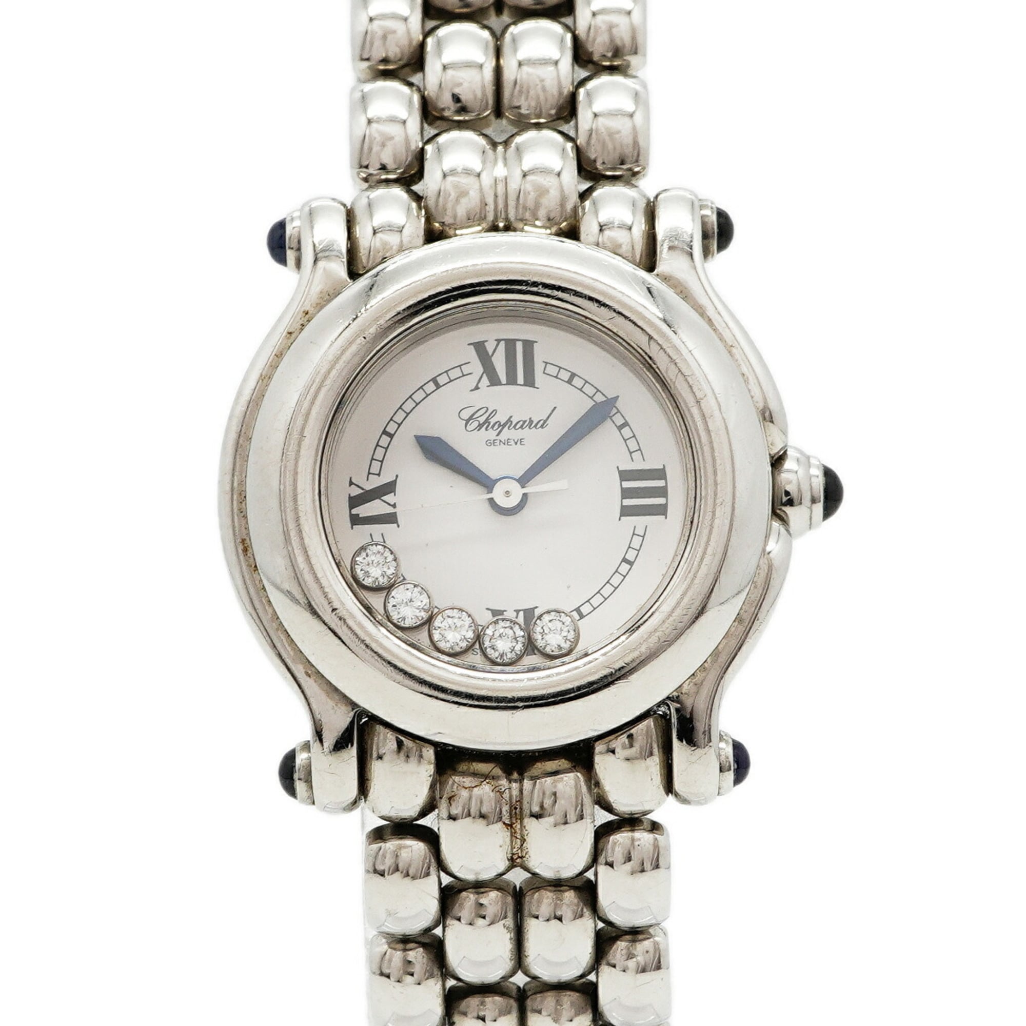 Chopard Happy Sport Diamond 27 8250-23 White Dial Wo