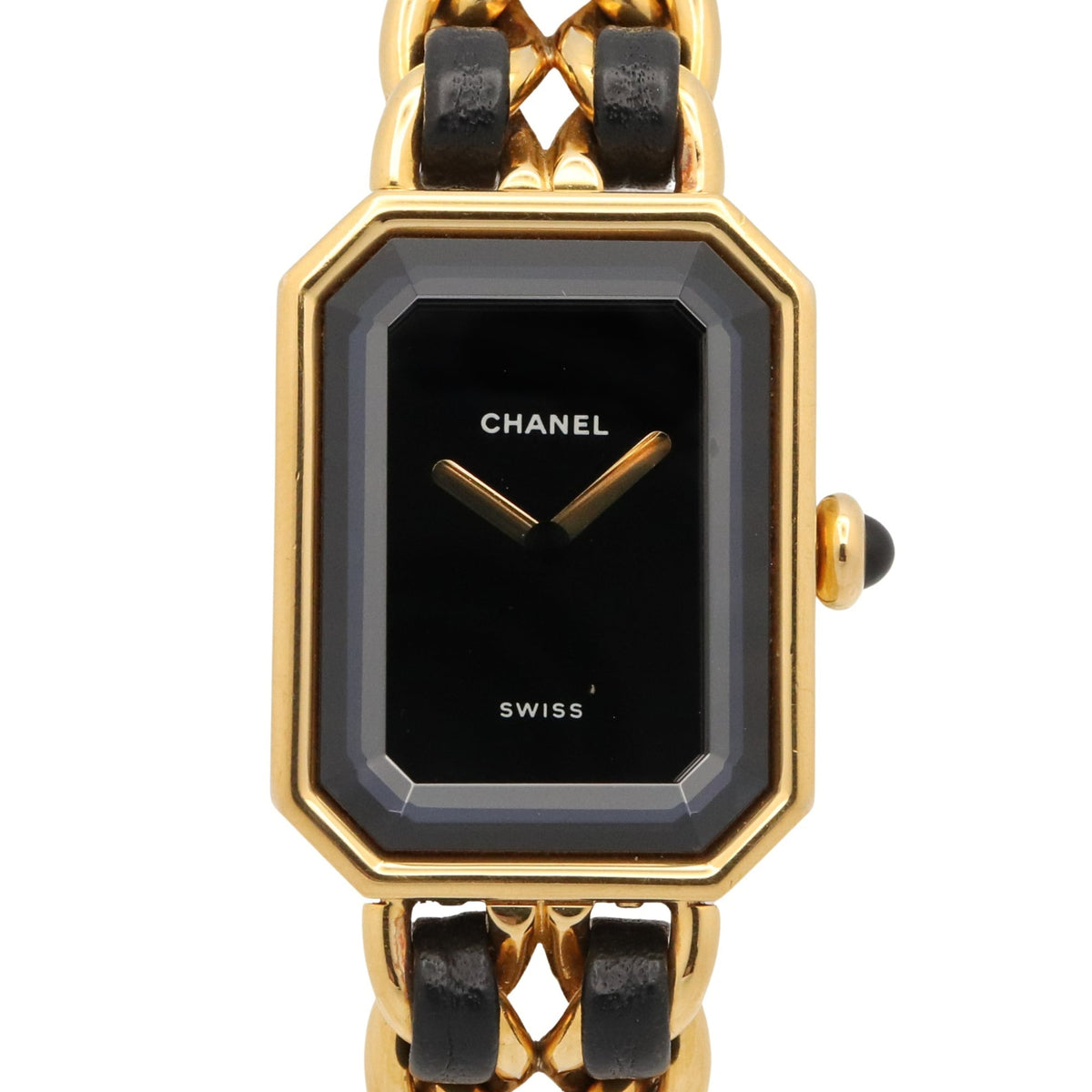 Chanel CHANEL Première S H0001 Black Dial 20mm Watch